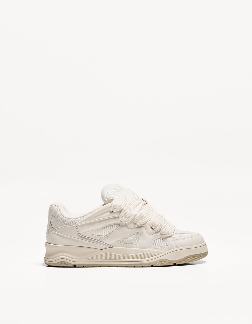 Zapatillas multicapas skate-Blanco-0