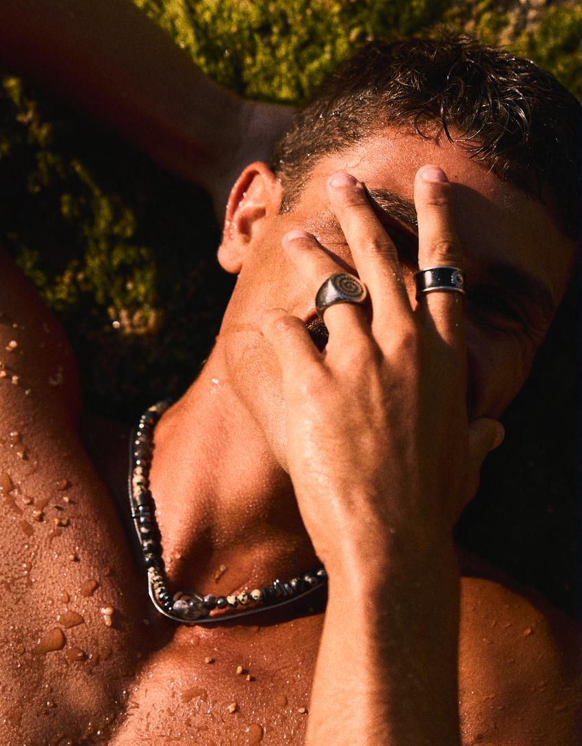 Stainless steel ring pack-Silver