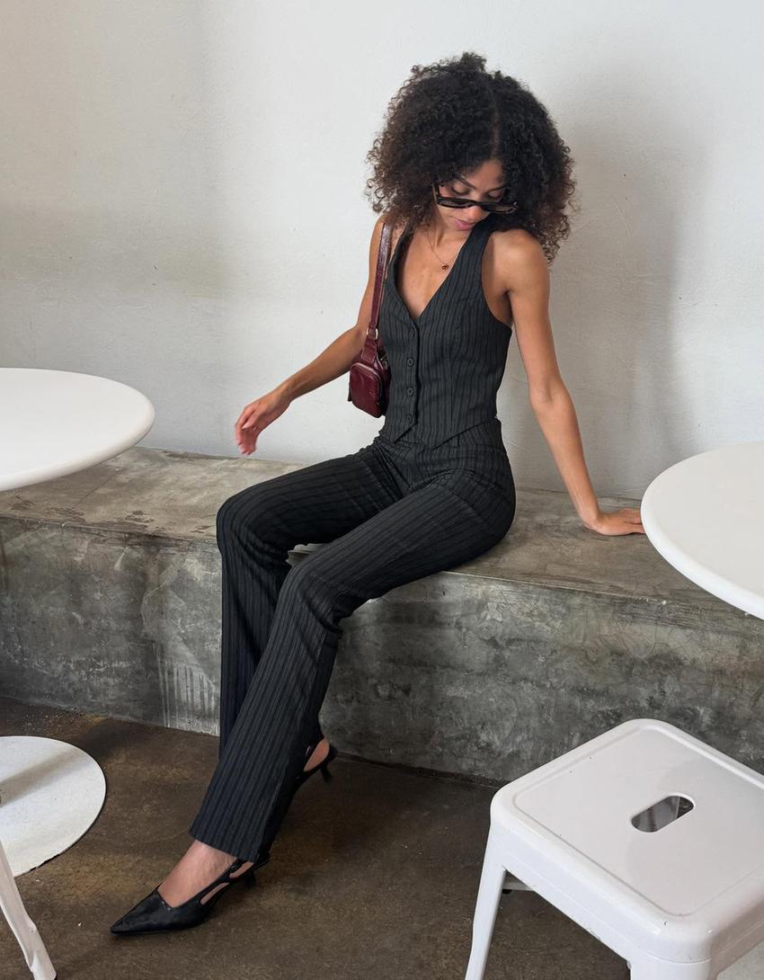 Bengaline trousers-Grey
