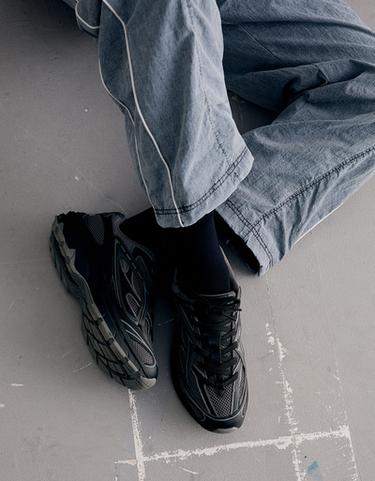 Chunky sole trainers — BLACK 3