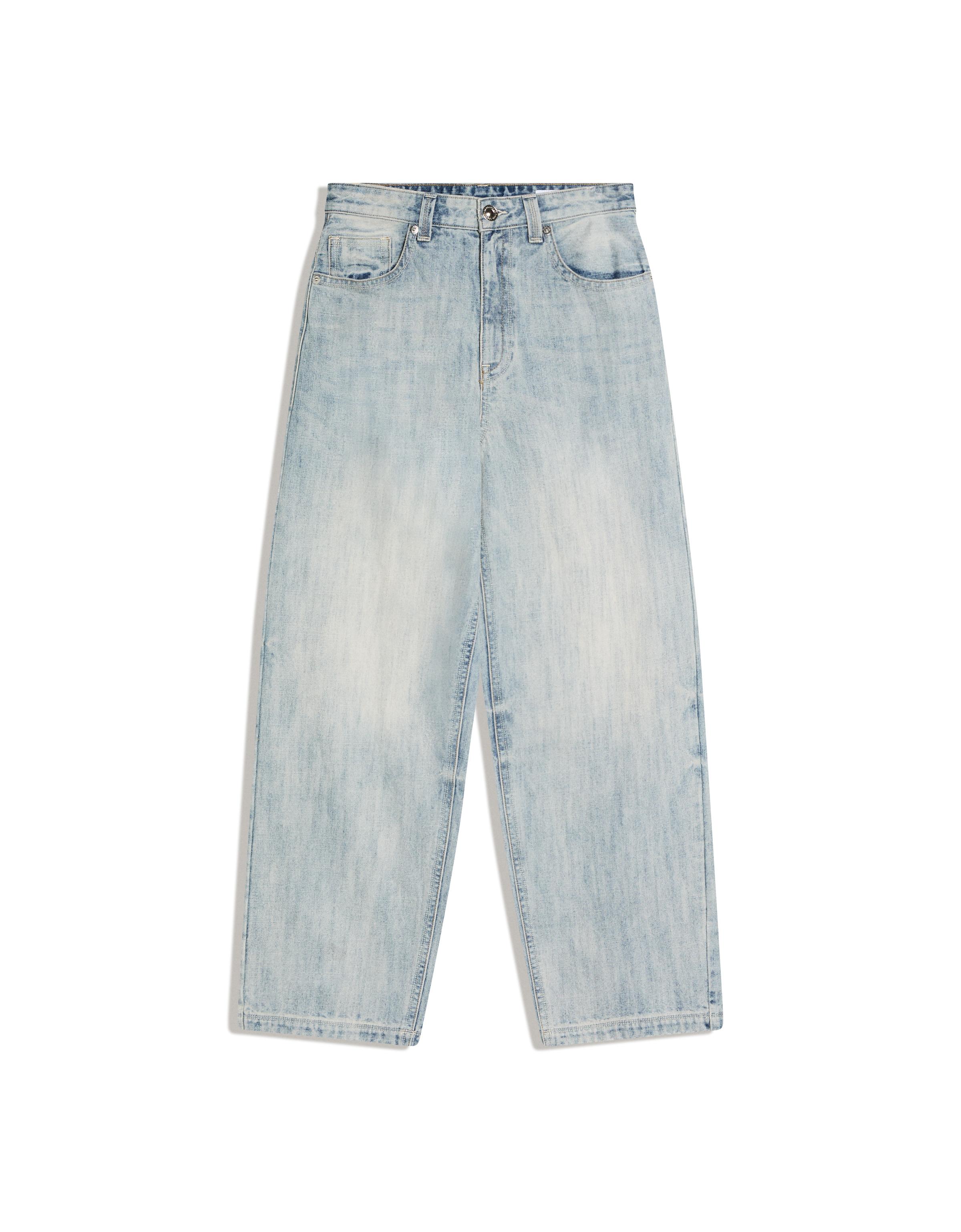 İşlemeli super baggy fit jean - Görsel 15