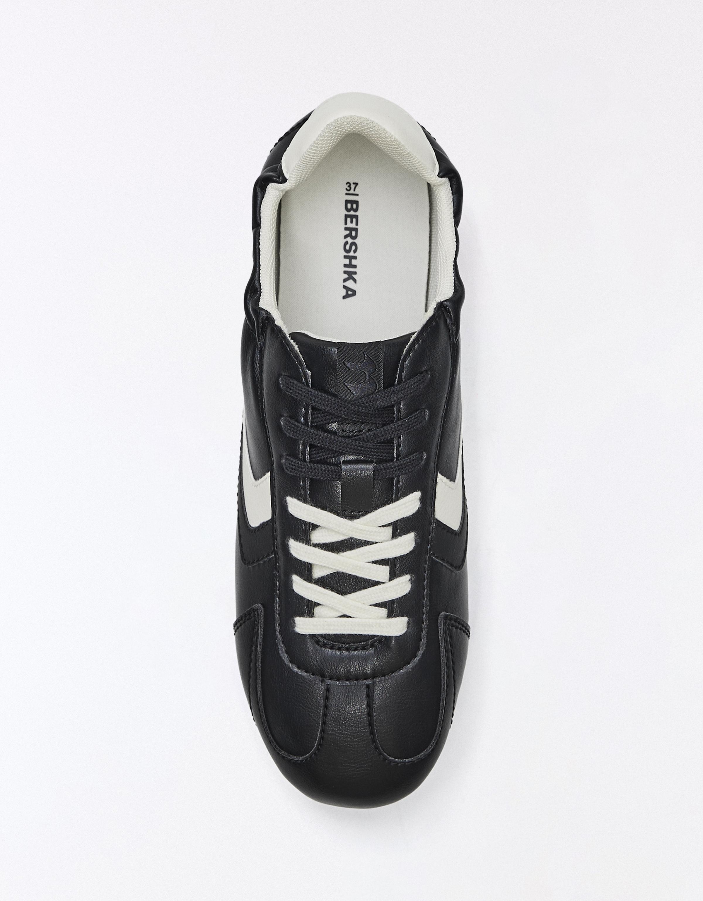 Bershka RETRO İNCE TABANLI SPOR AYAKKABI görsel 2