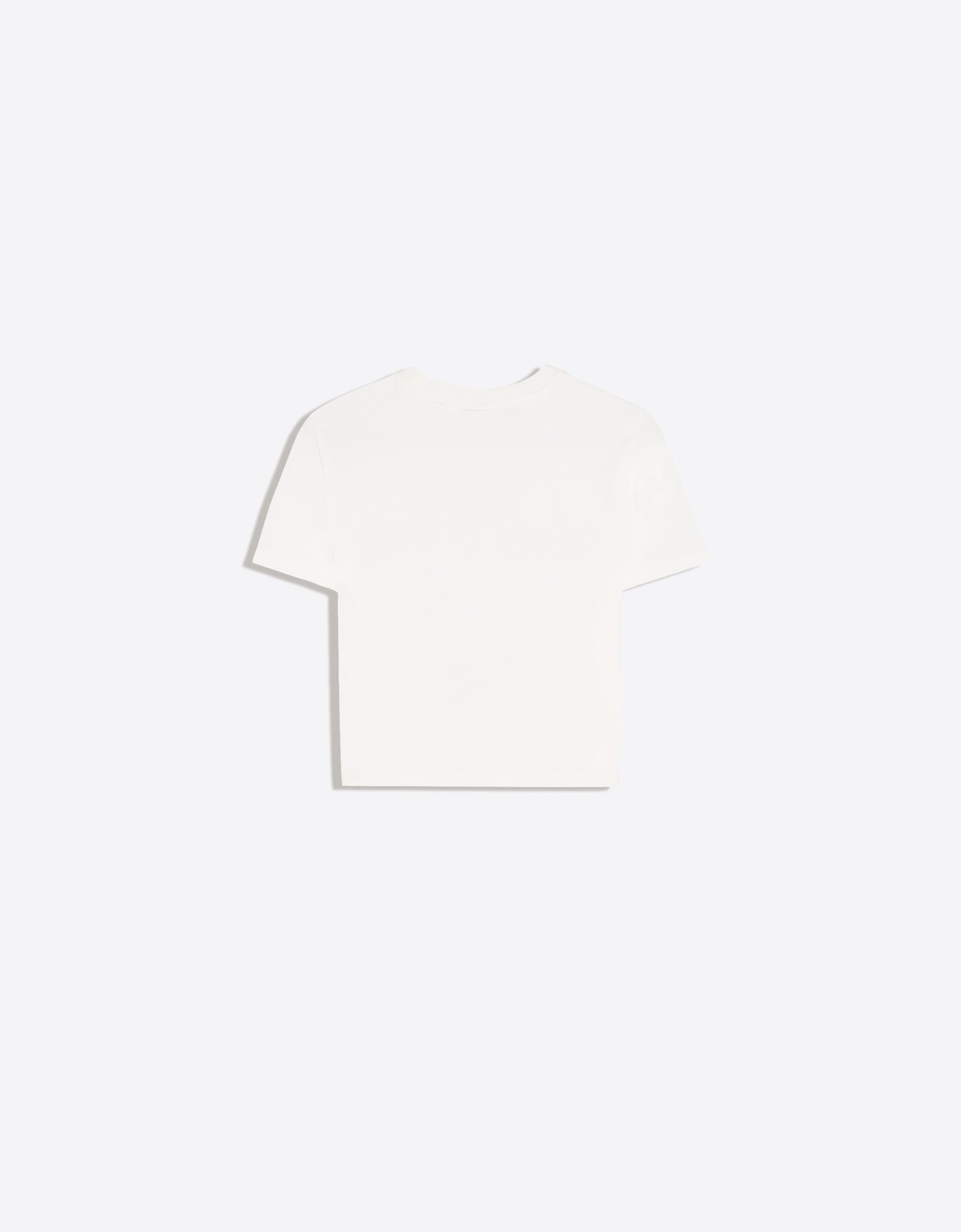 Short sleeve print T-shirt — Off white
