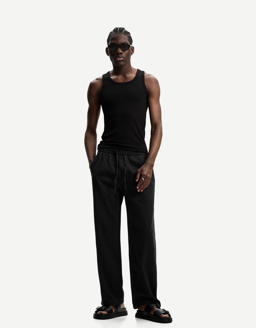 Jogger jeans-Black-0