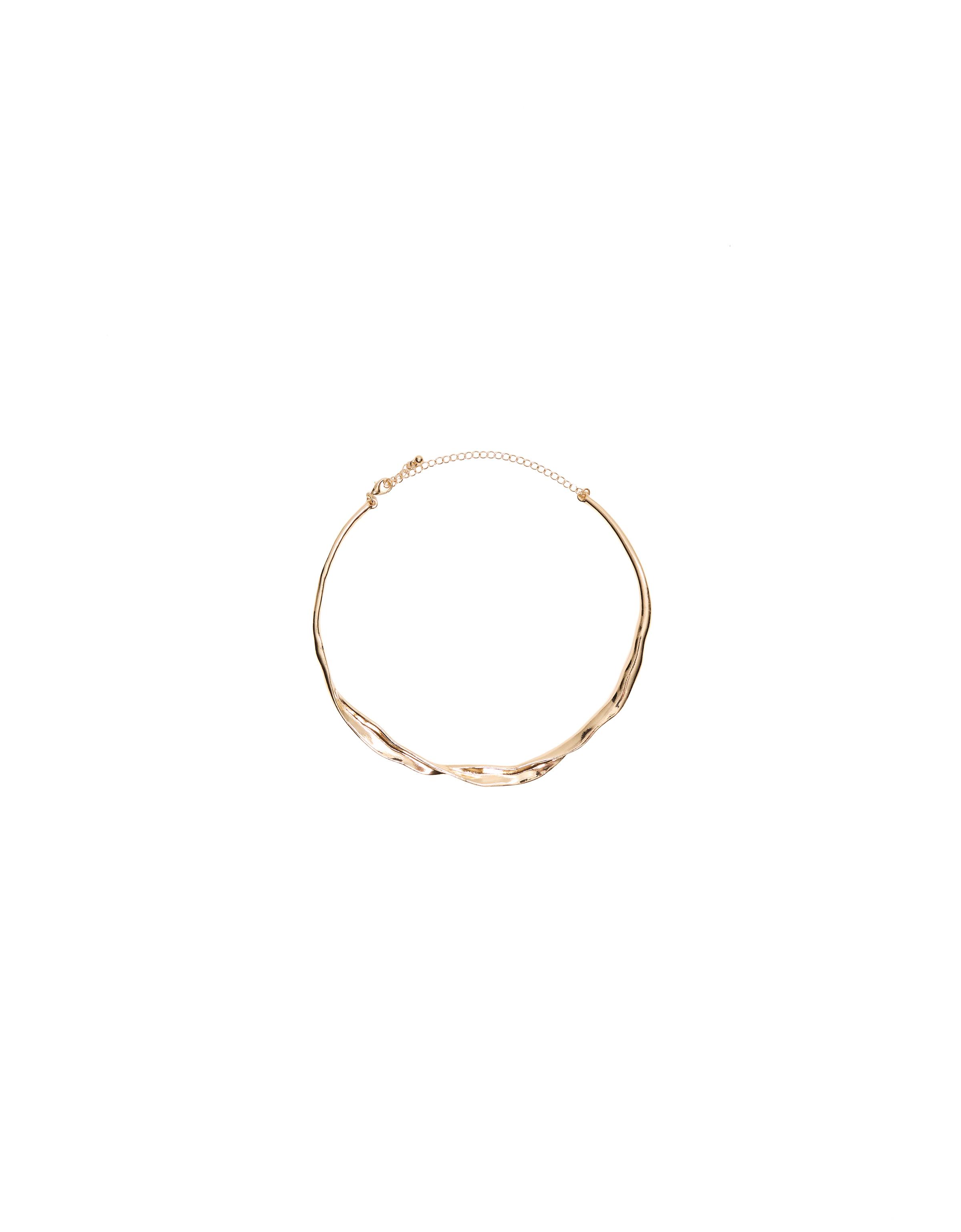 Rigid choker — Gold