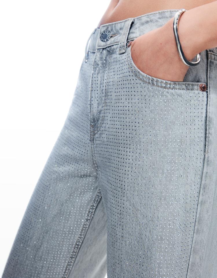Parlak straight fit crop jean