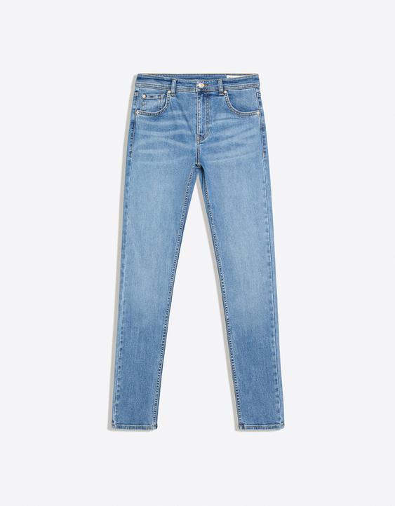 Yüksek bel skinny fit jean