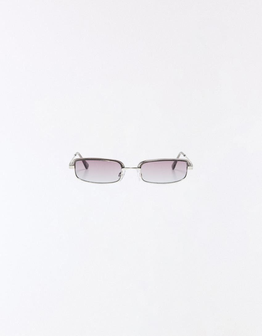 Metal güneş gözlüğü-Gri