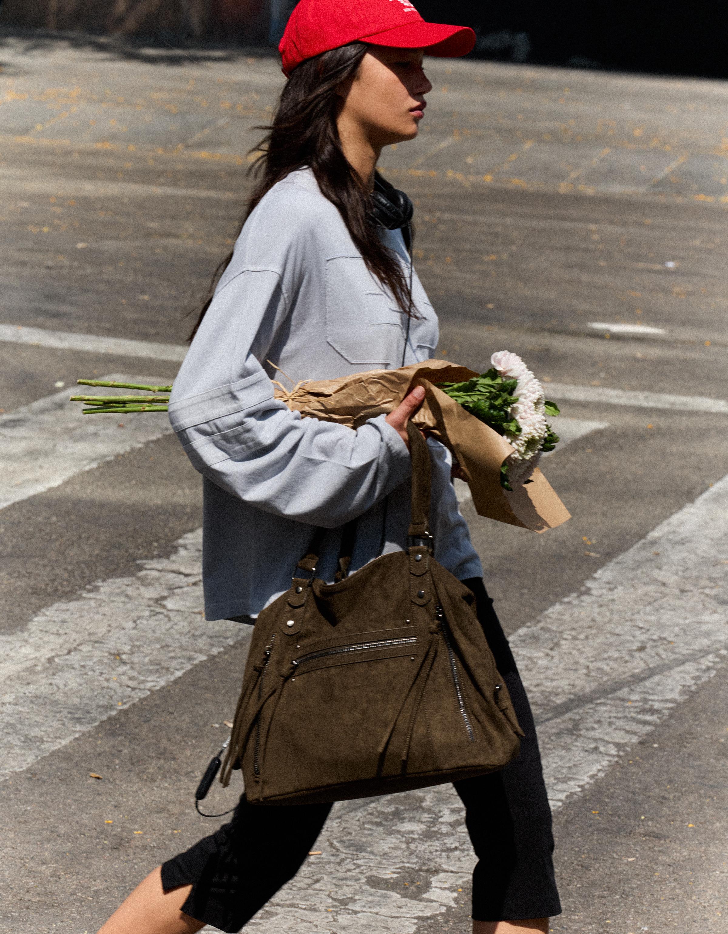 Zip-up bowling bag — Khaki