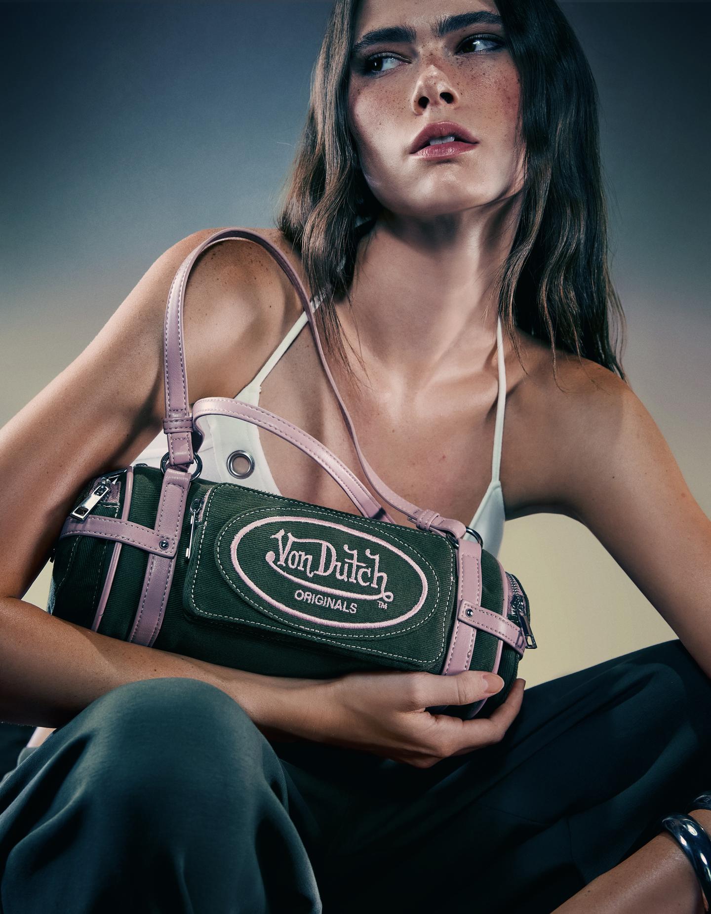 Bershka torebka von dutch khaki