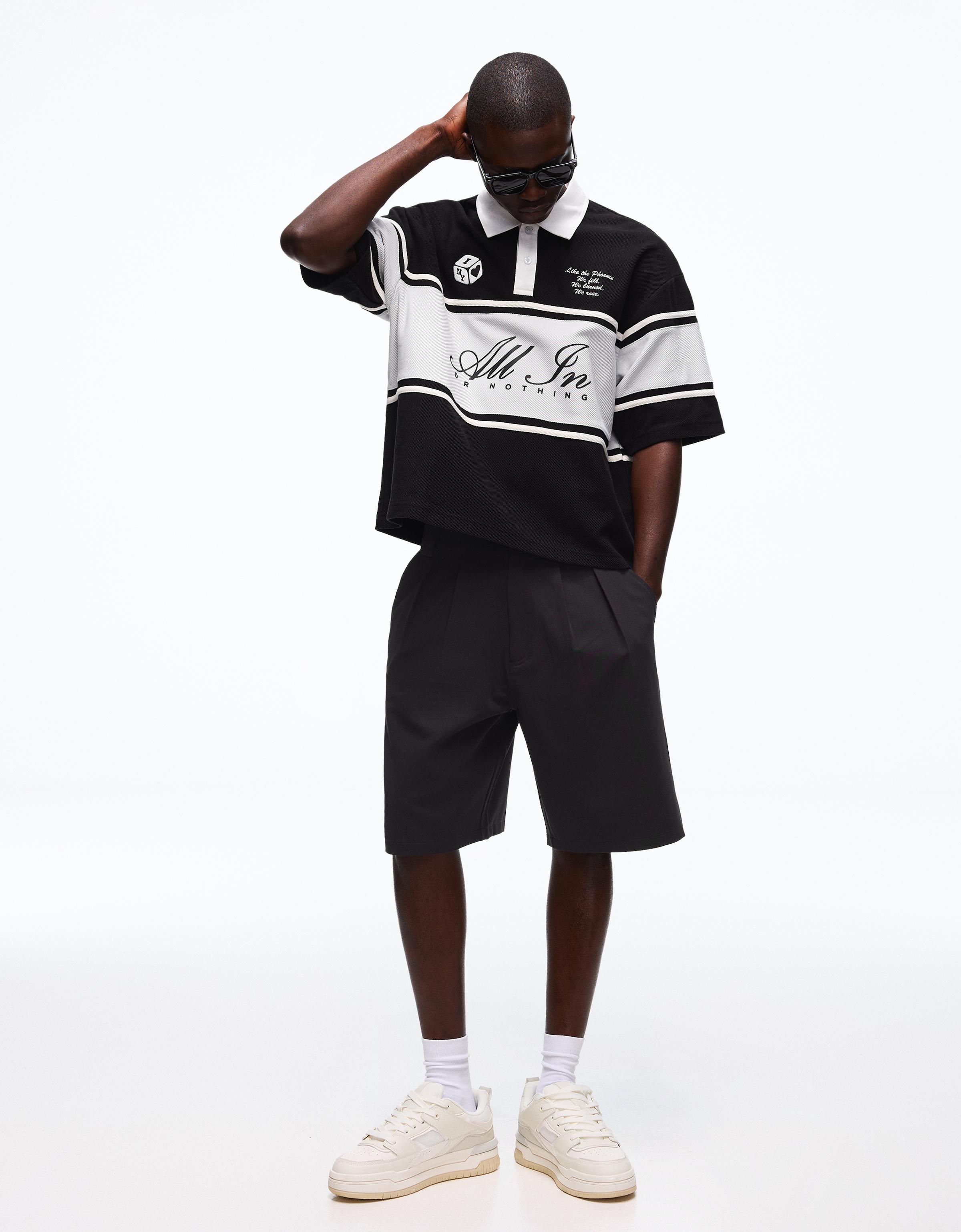 Boxy fit tailored bermuda - Görsel 35