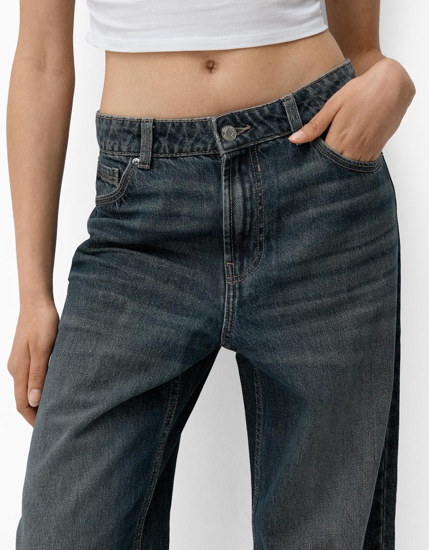 Baggy jeans-Green