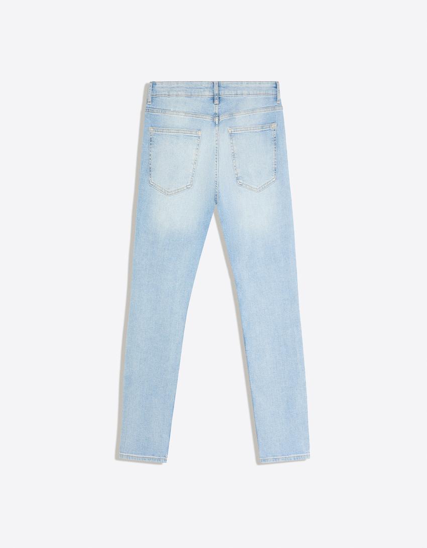 Skinny-Jeans-Hellblau