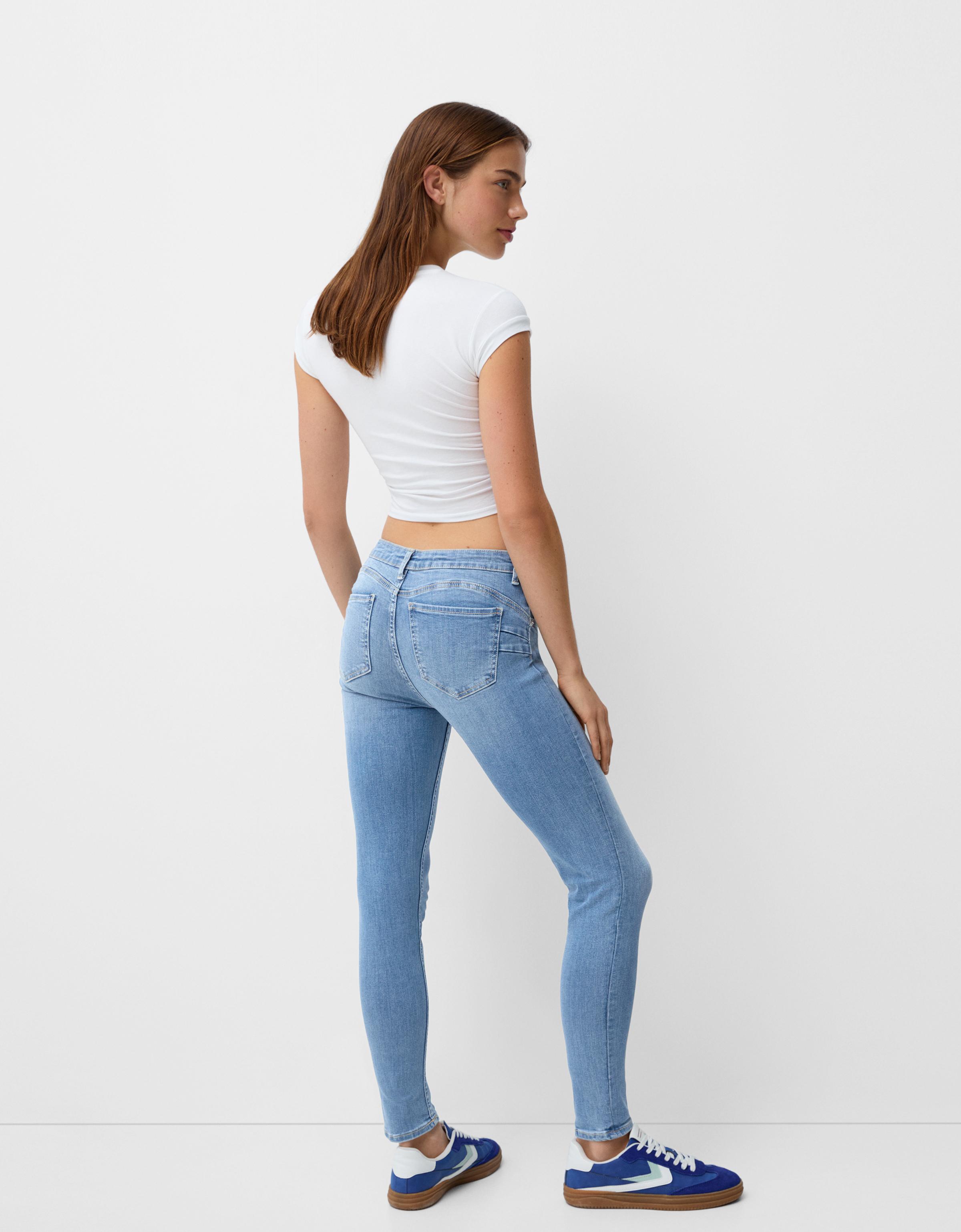 Pantalones push up bershka sale