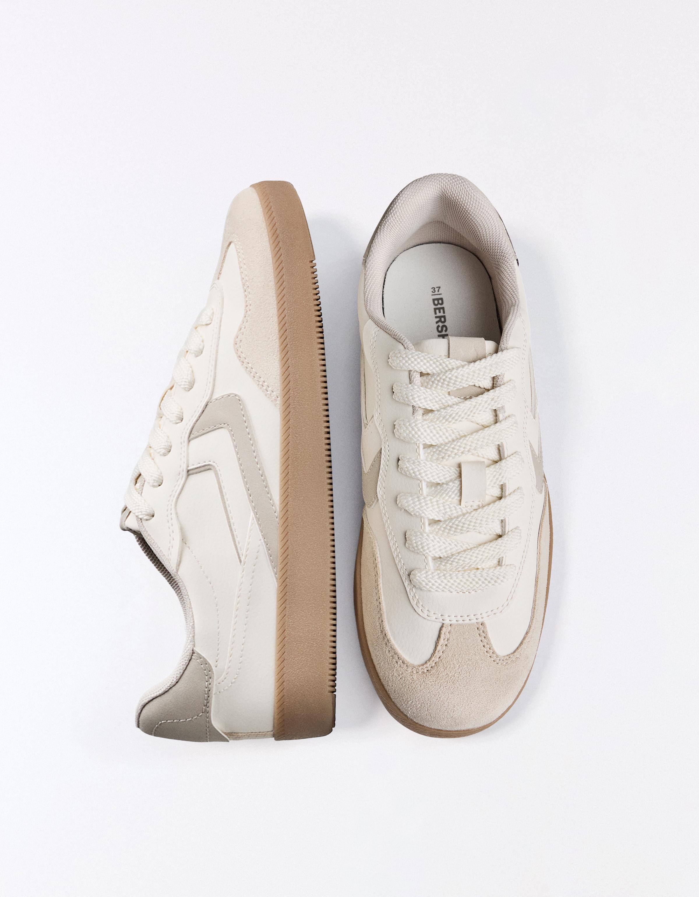 Retro trainers — WHITE