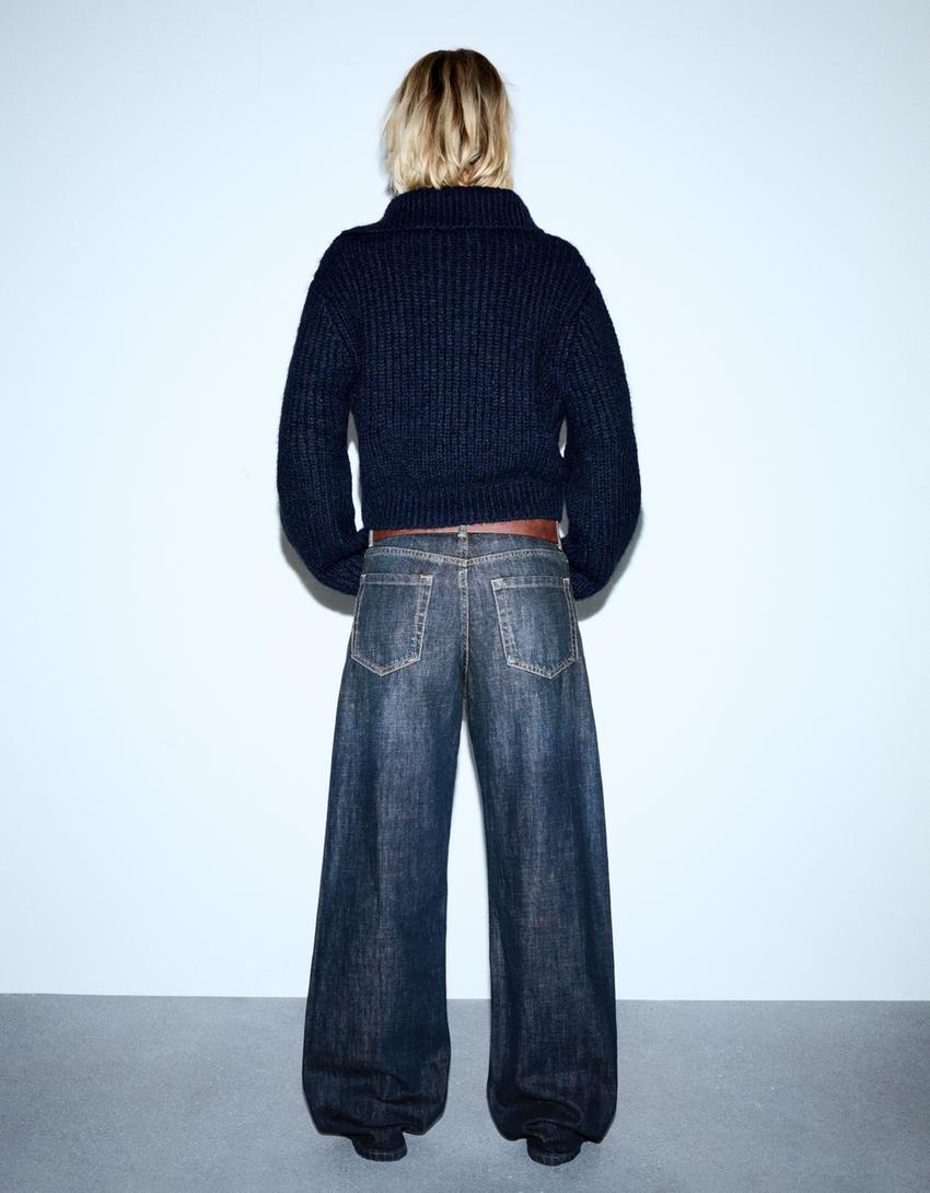 Jeans baggy fit-Bleu