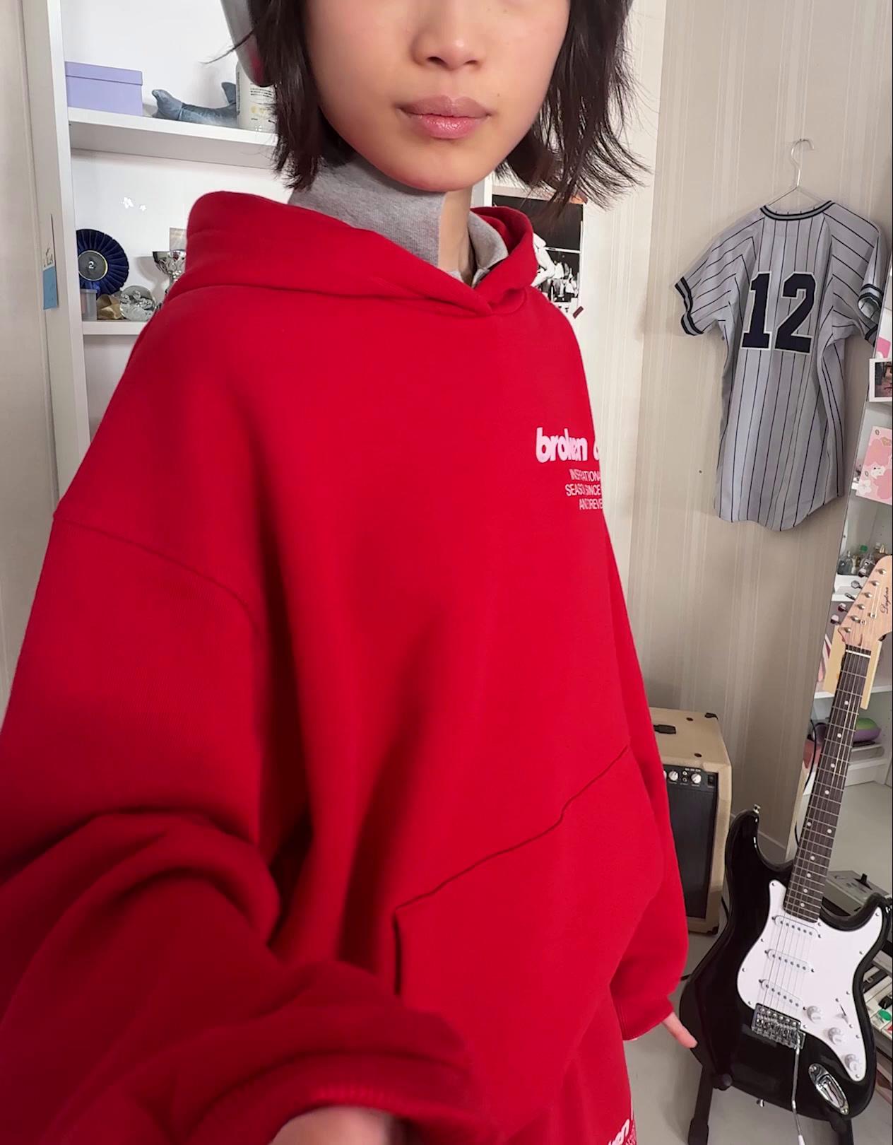 Baskılı geniş paça şardonlu eşofman altı - Görsel 111