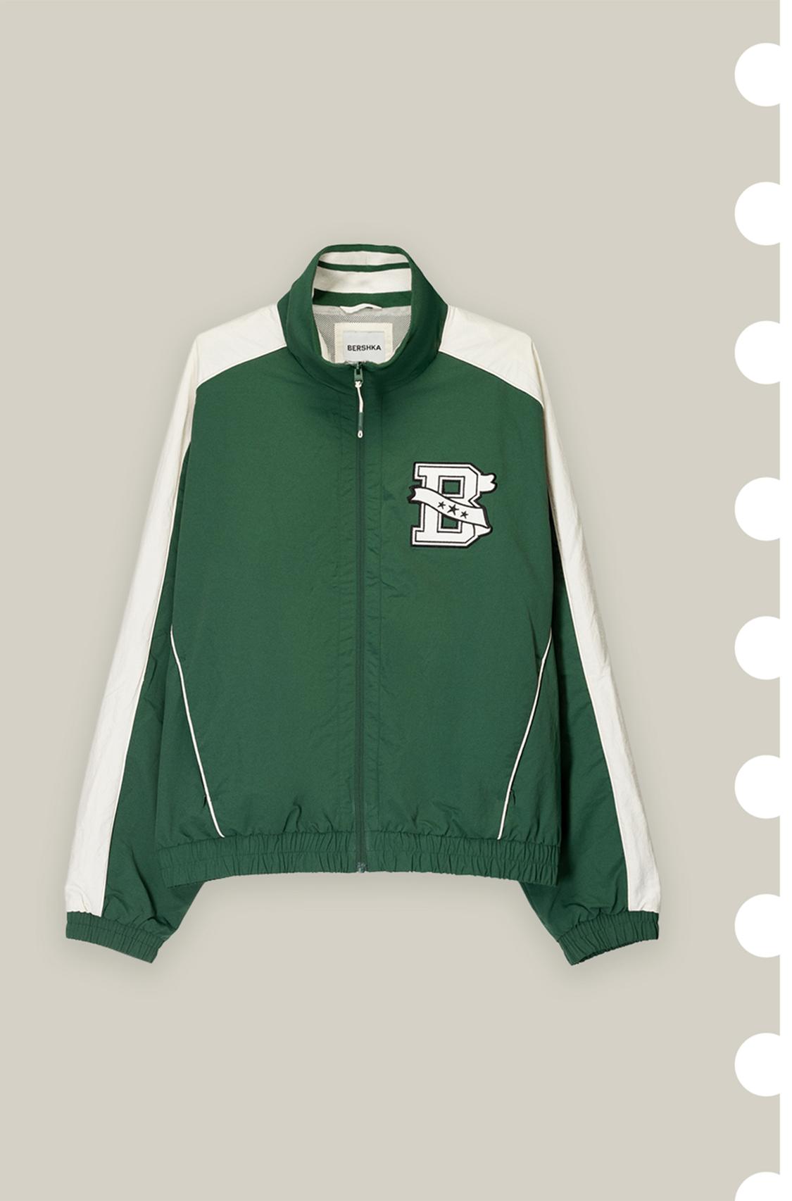 Lightweight ribbed technical jacket