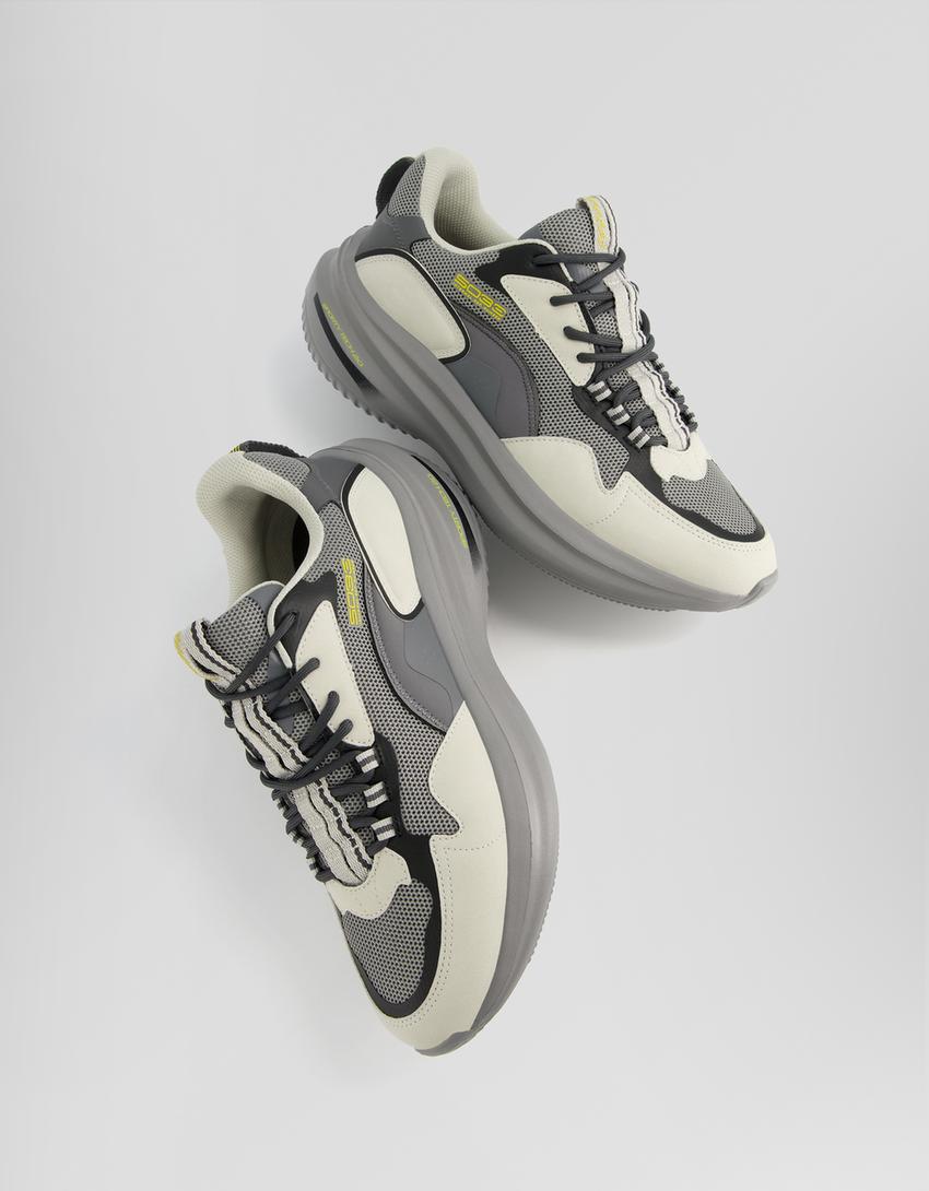 Sneakers pièces techniques-Multicouleur-4
