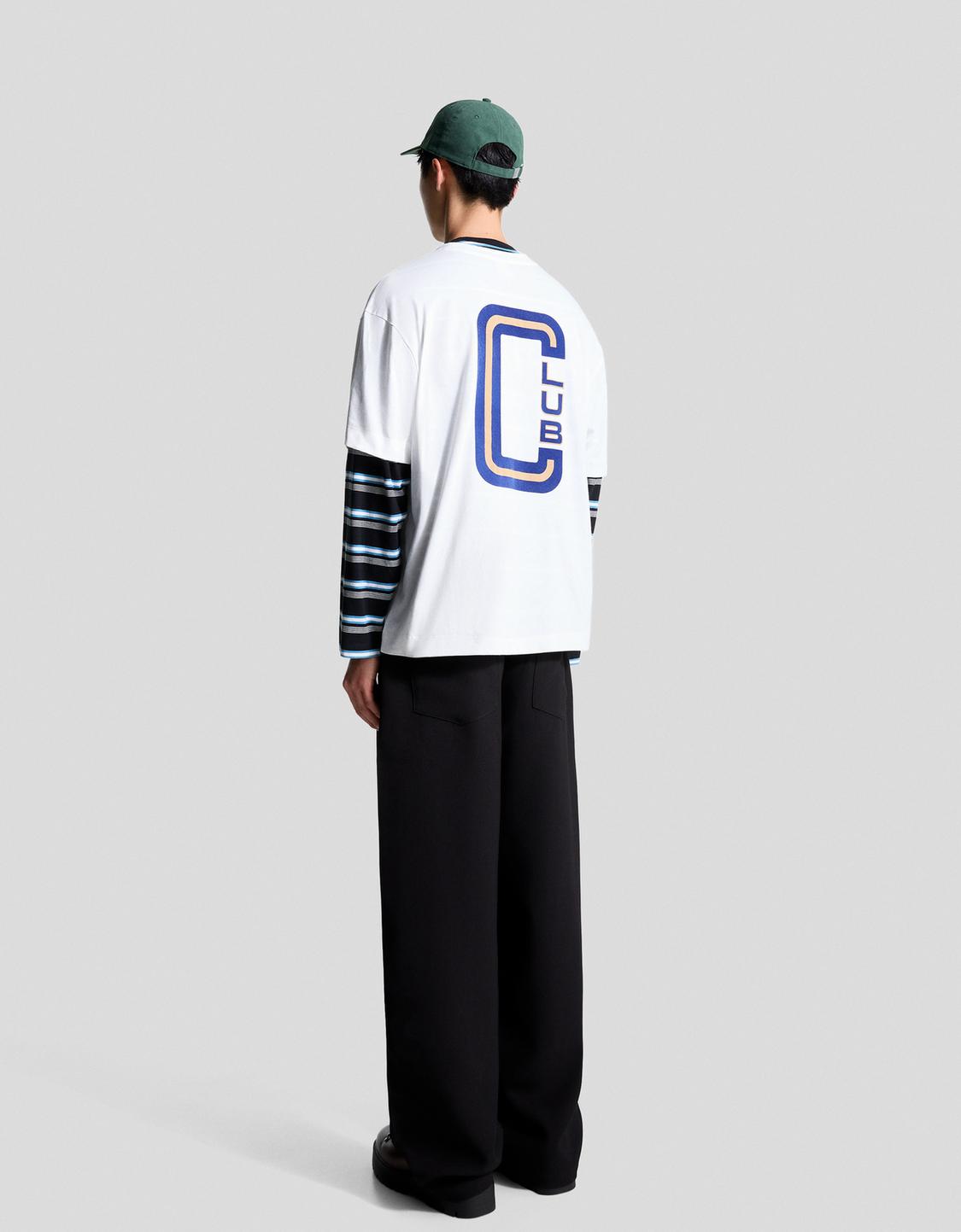 Short sleeve T-shirt with print