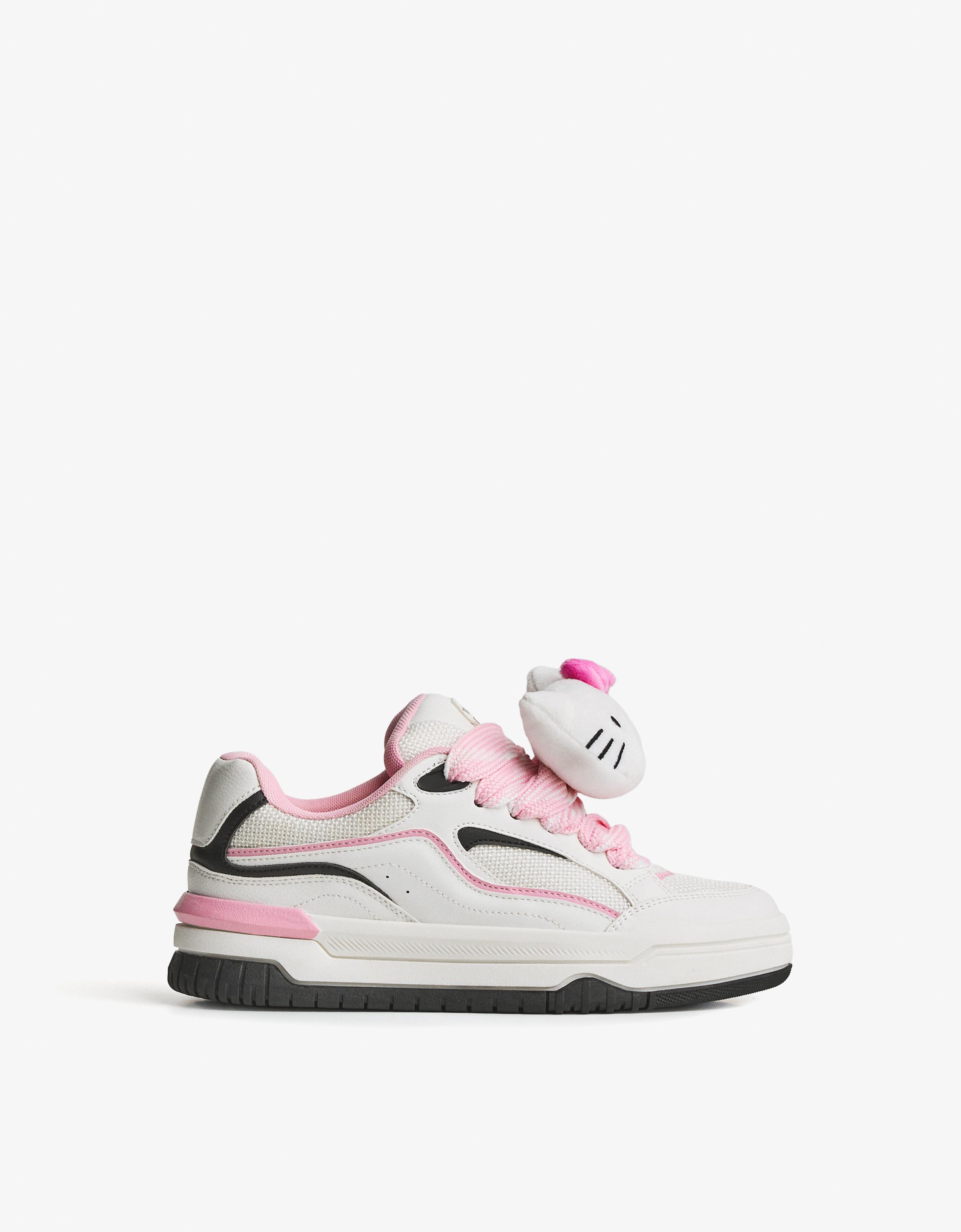 Bershka Hello Kitty Skate-Schuhe Damen 42 Weiss