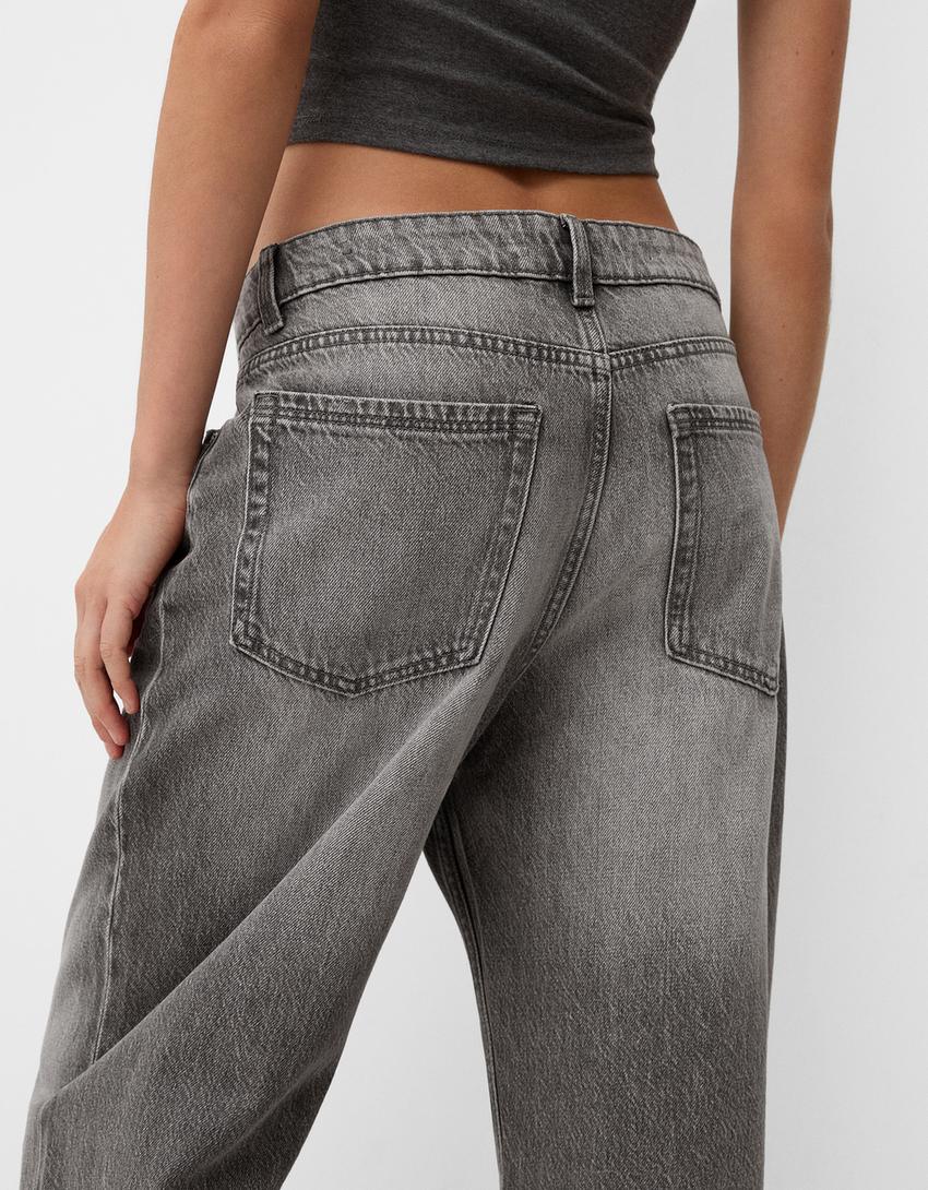 Baggy jeans-Dark grey-4