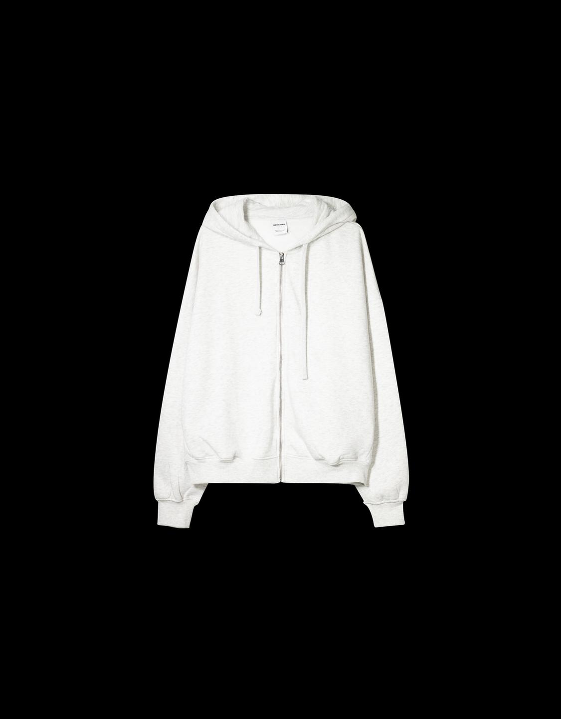 Zip-up hoodie