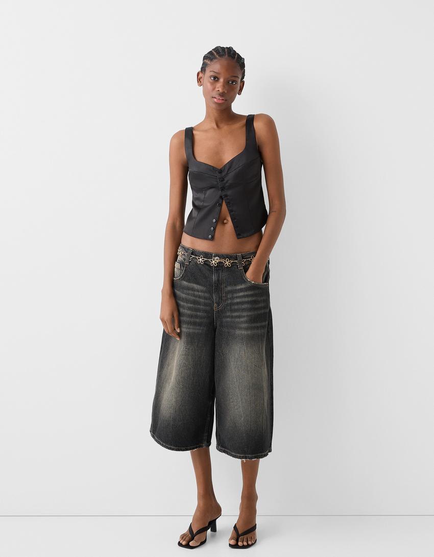 Flower chain belt-Gold-3