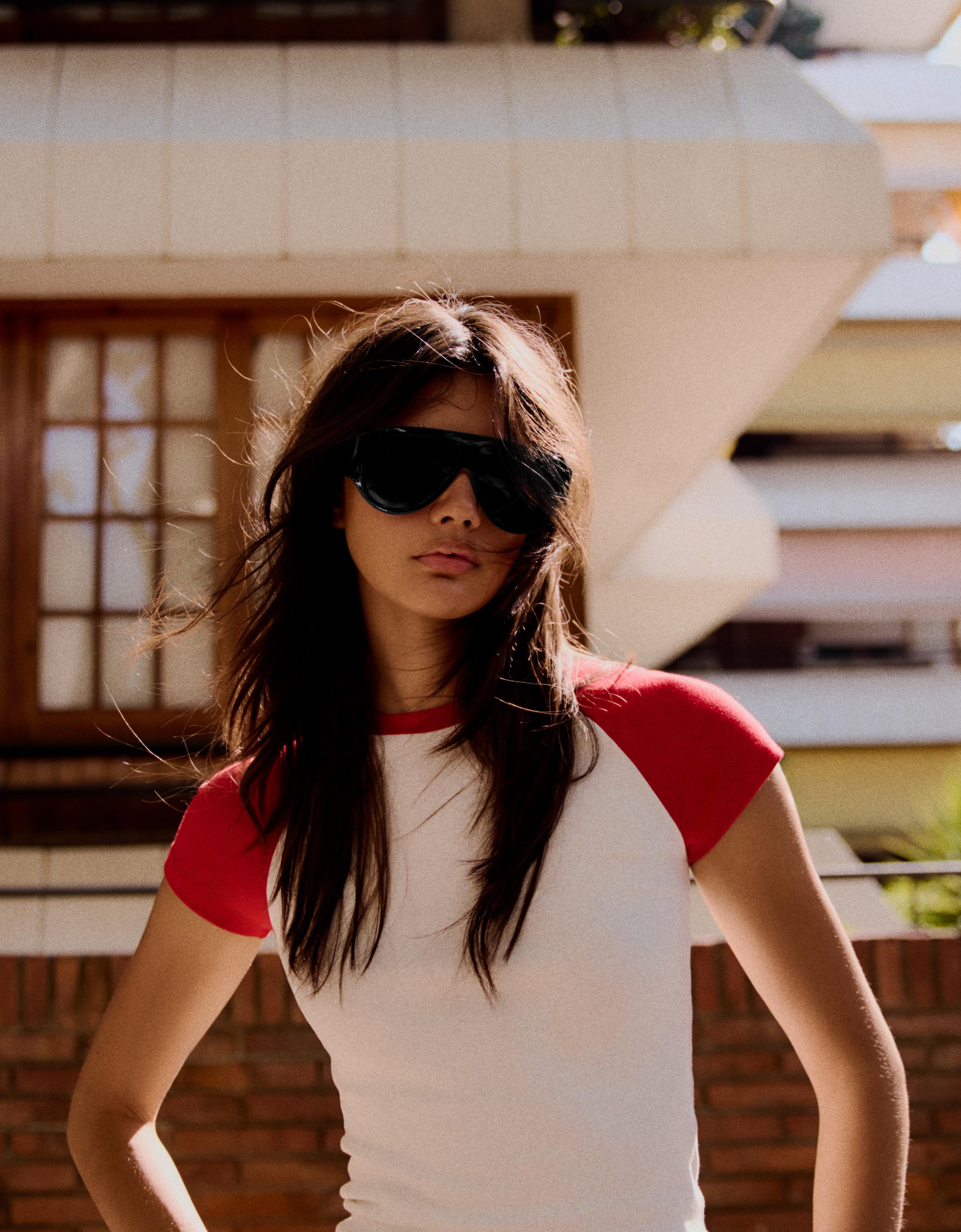 Acetate sunglasses — Grey