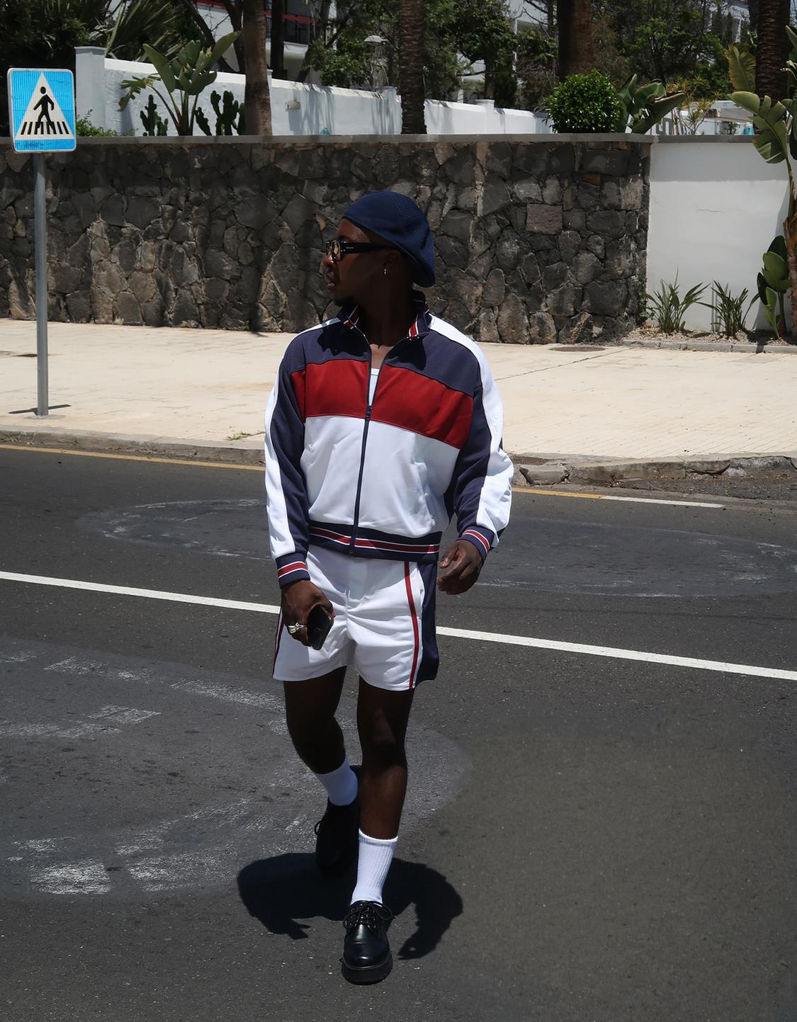 Technical zip-up sports sweatshirt