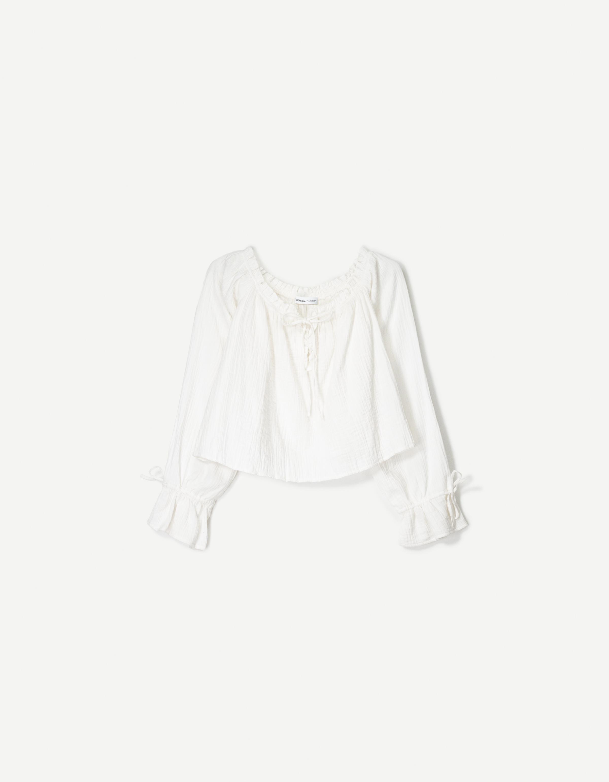 rosemuse shoulder frills blouse ホワイト rtw_2025_april_3_a04252012_lil