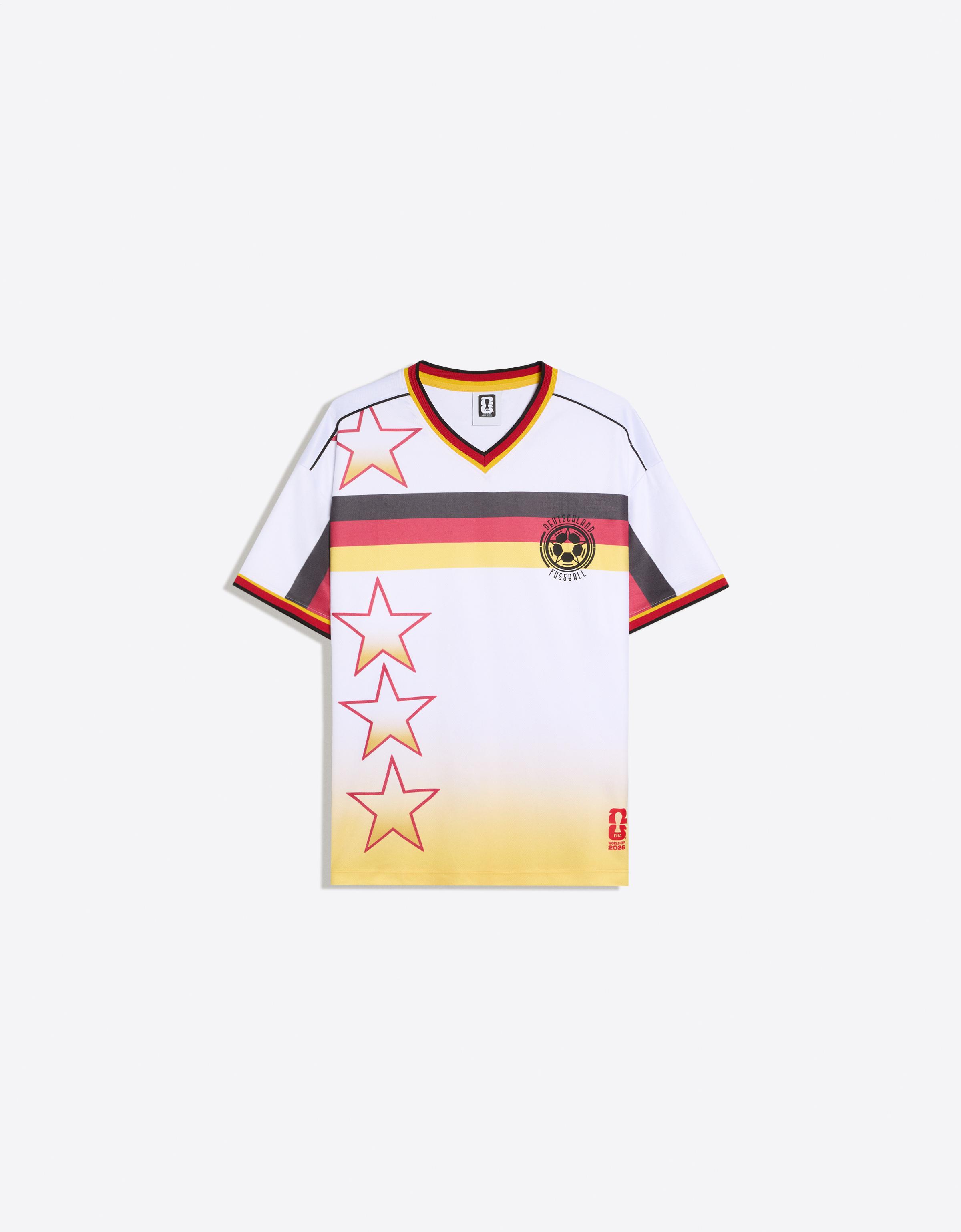 Camiseta Oversize Fifa World Cup Mujer M Blanco
