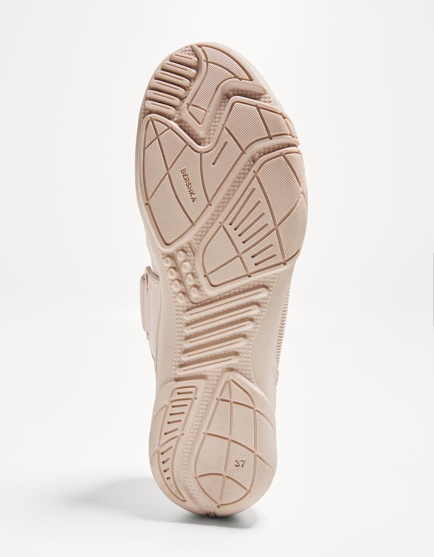 Ballerines de sport-Rose