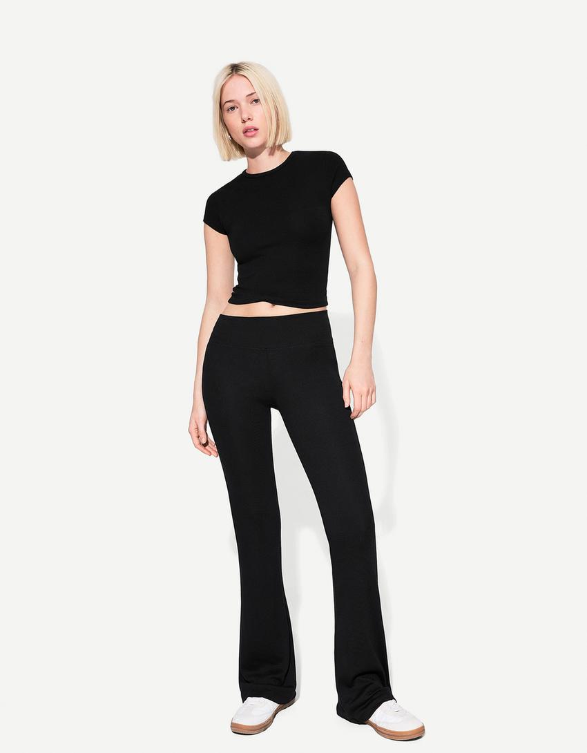 Set camiseta y pantalón flare-Set camiseta y pantalón flare-3