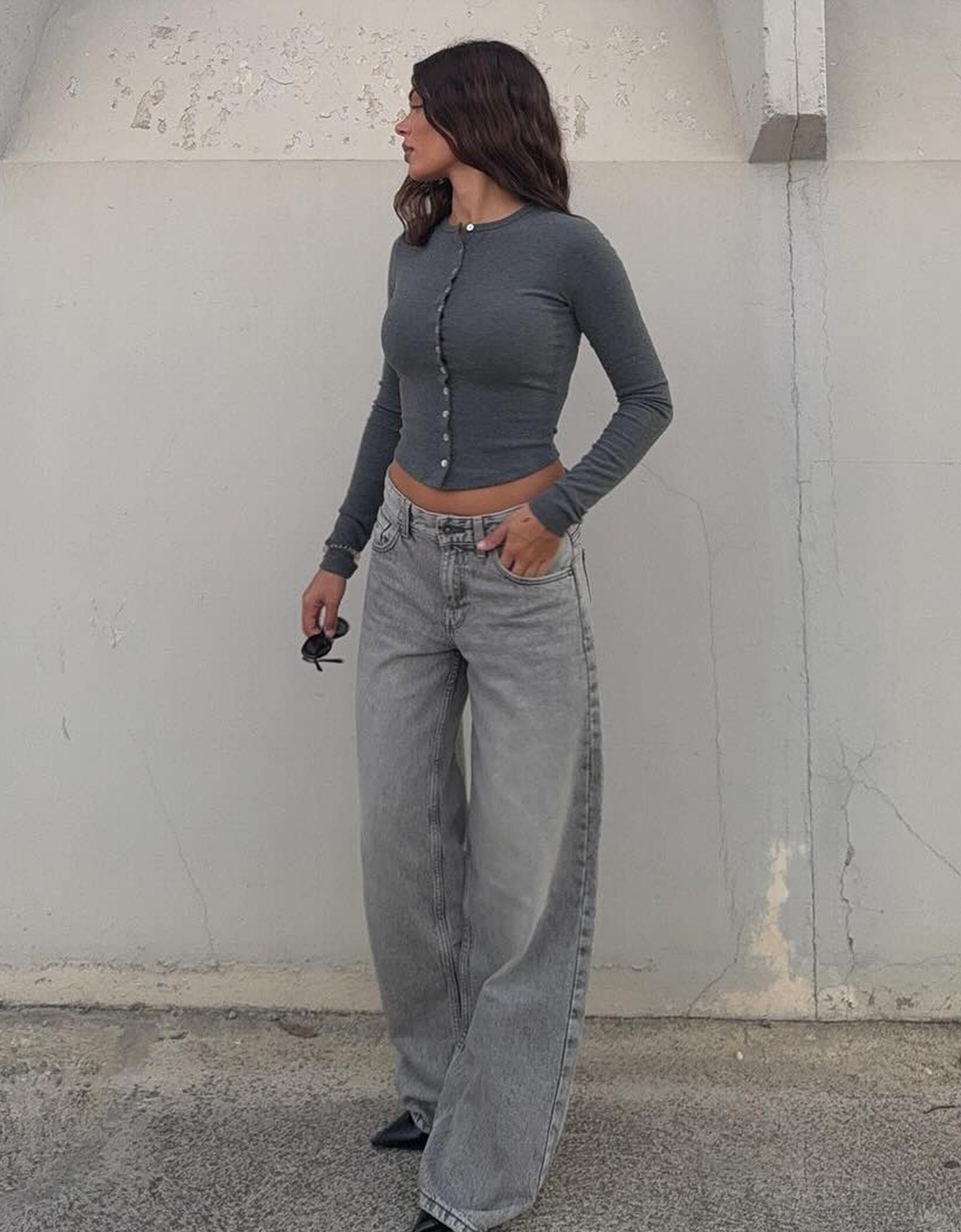 Düşük bel boyfriend jean - Görsel 95