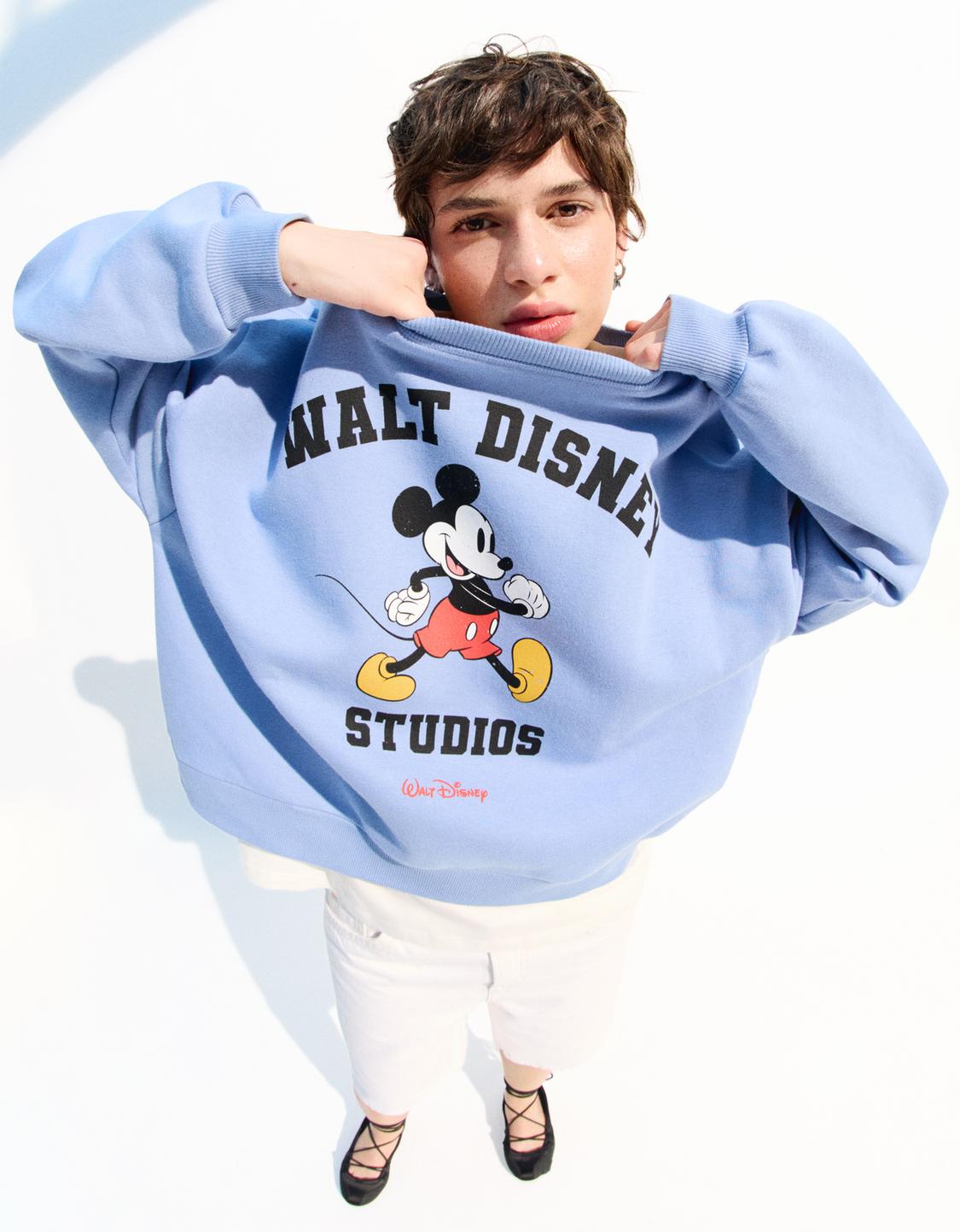 Mickey Mouse print sweatshirt
