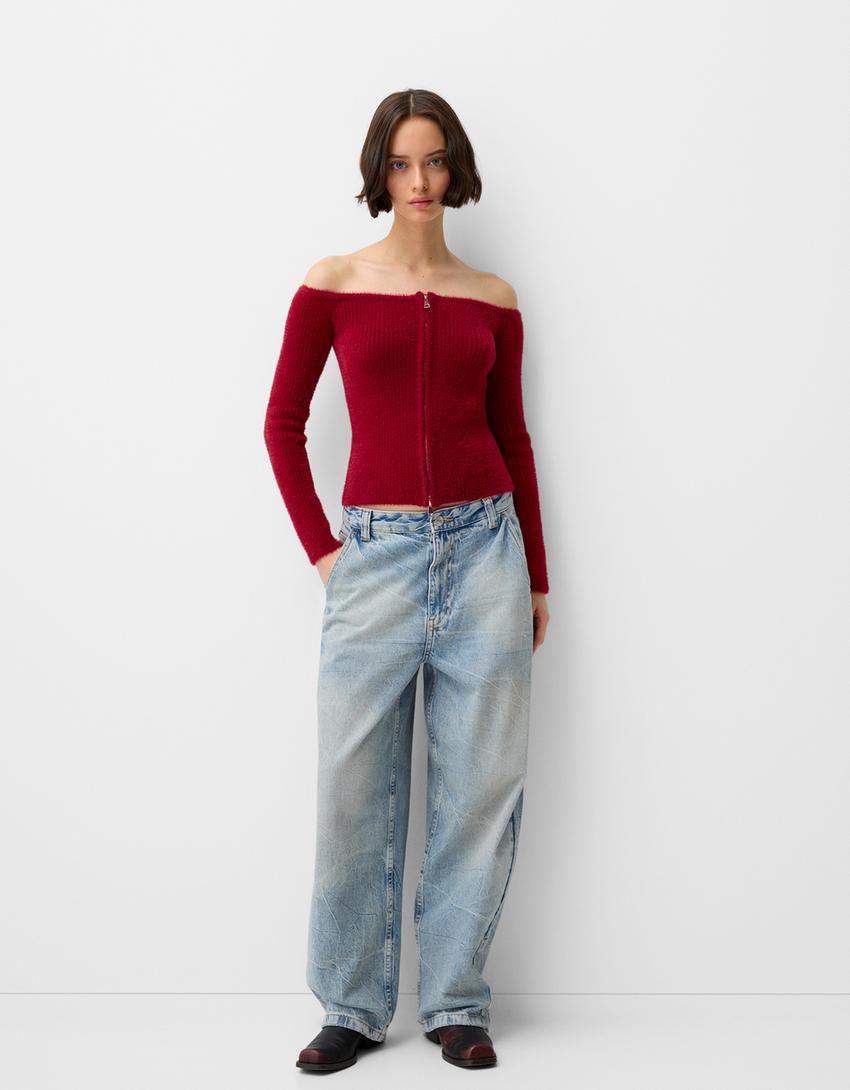 Skater jeans-Light blue-0