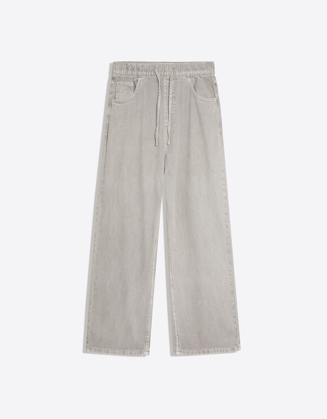 Straight jogger jeans — Grey