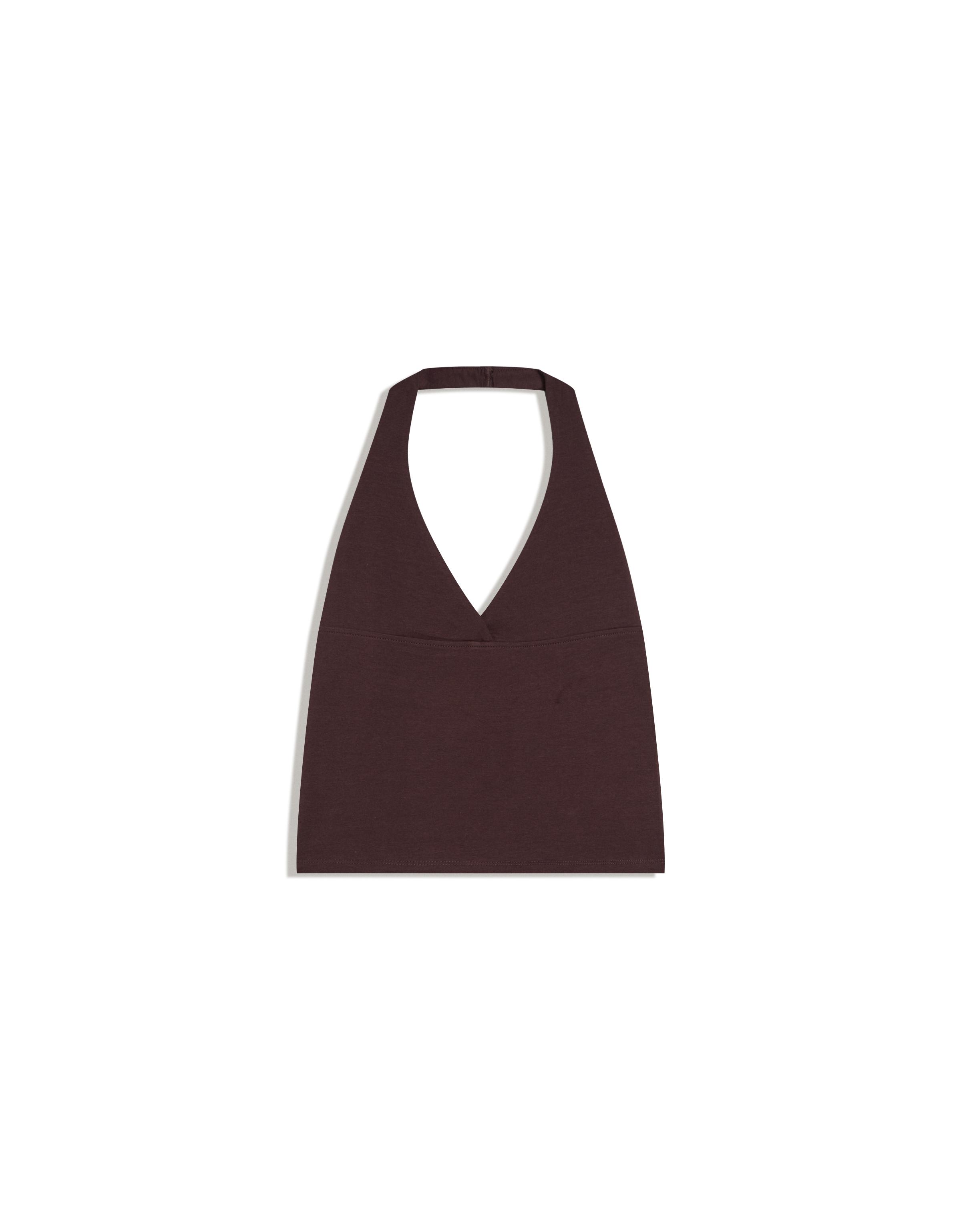 Halter top — Brown
