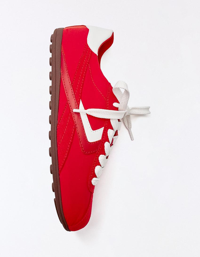 Patike sa tankim đonom-CRVENA