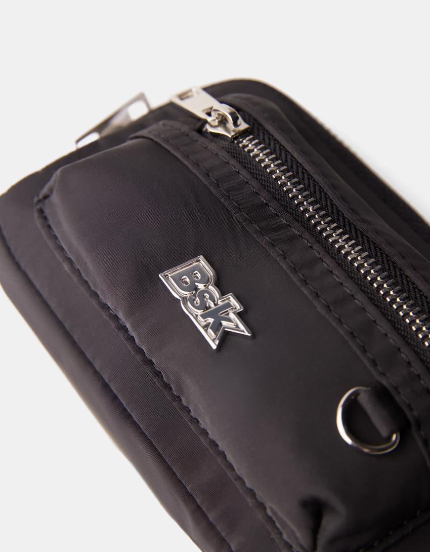 Porte-monnaie zippé-Noir-2