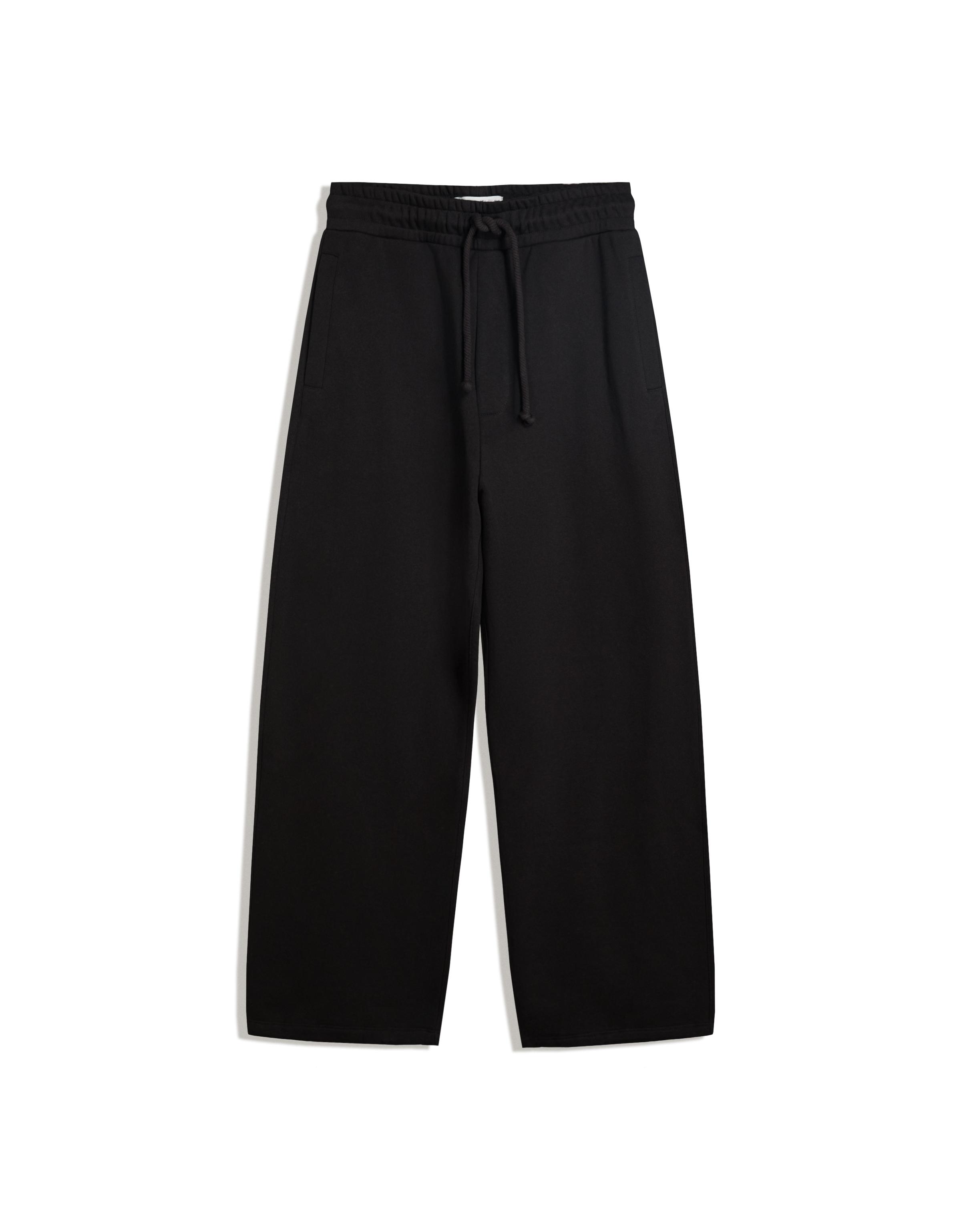 Balloon fit trousers — Black
