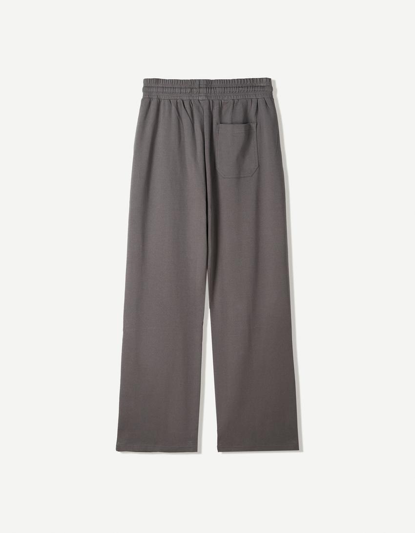 Wide-Leg-Hose-Grau-4