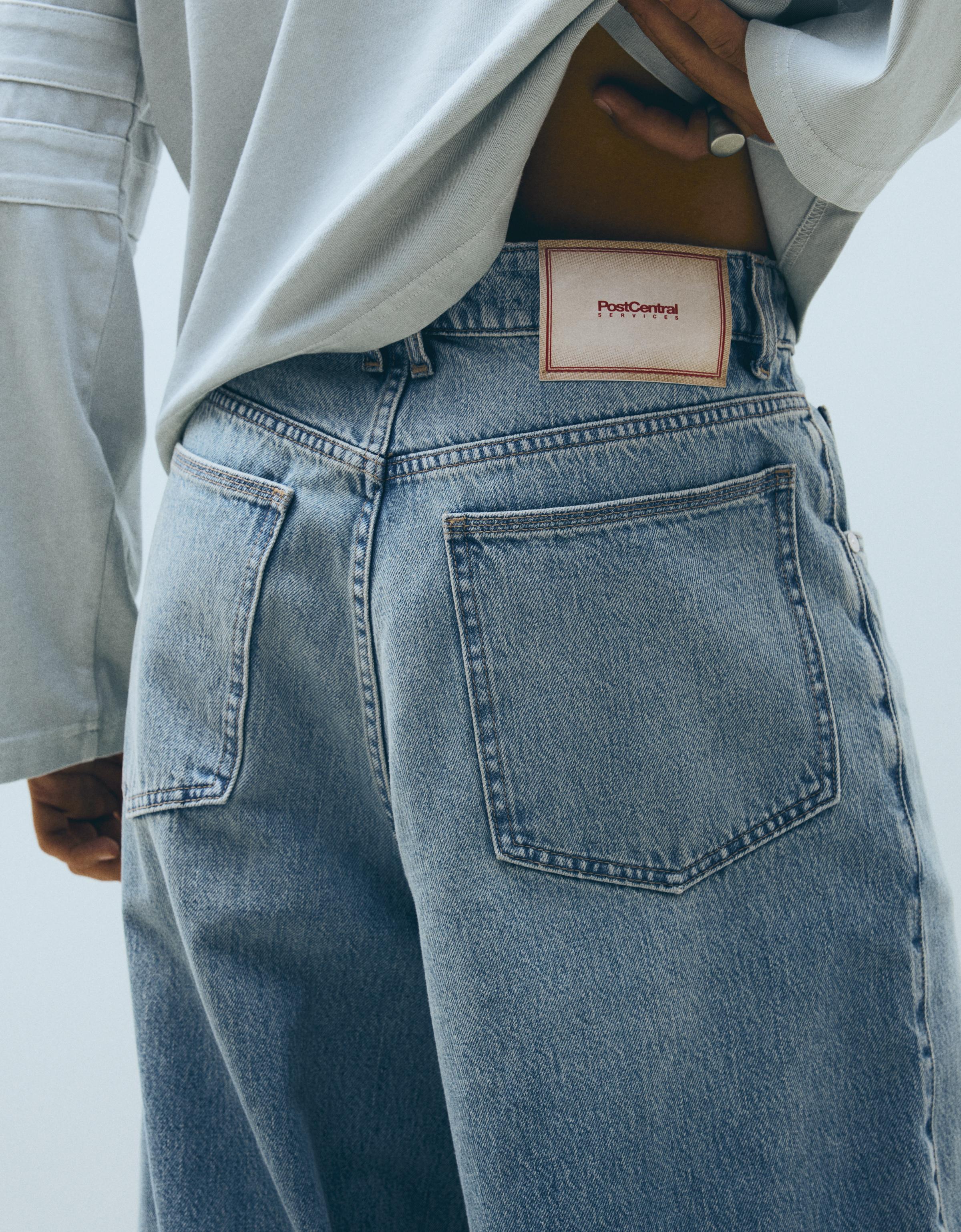 Super baggy jeans — Light blue