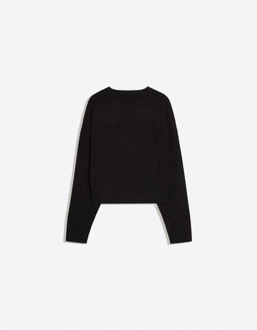 Round neck jumper — Black 6
