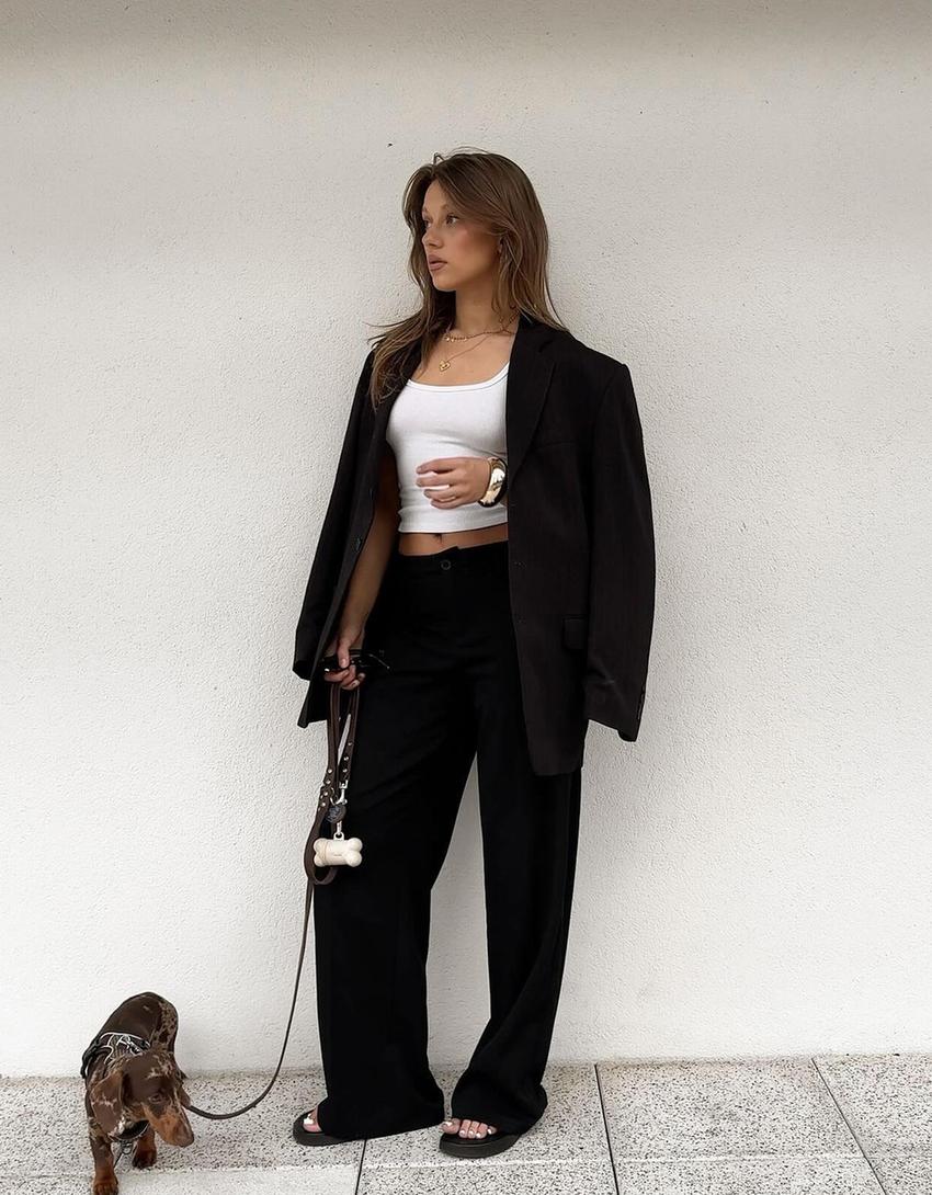 Oversized blazer Women Bershka