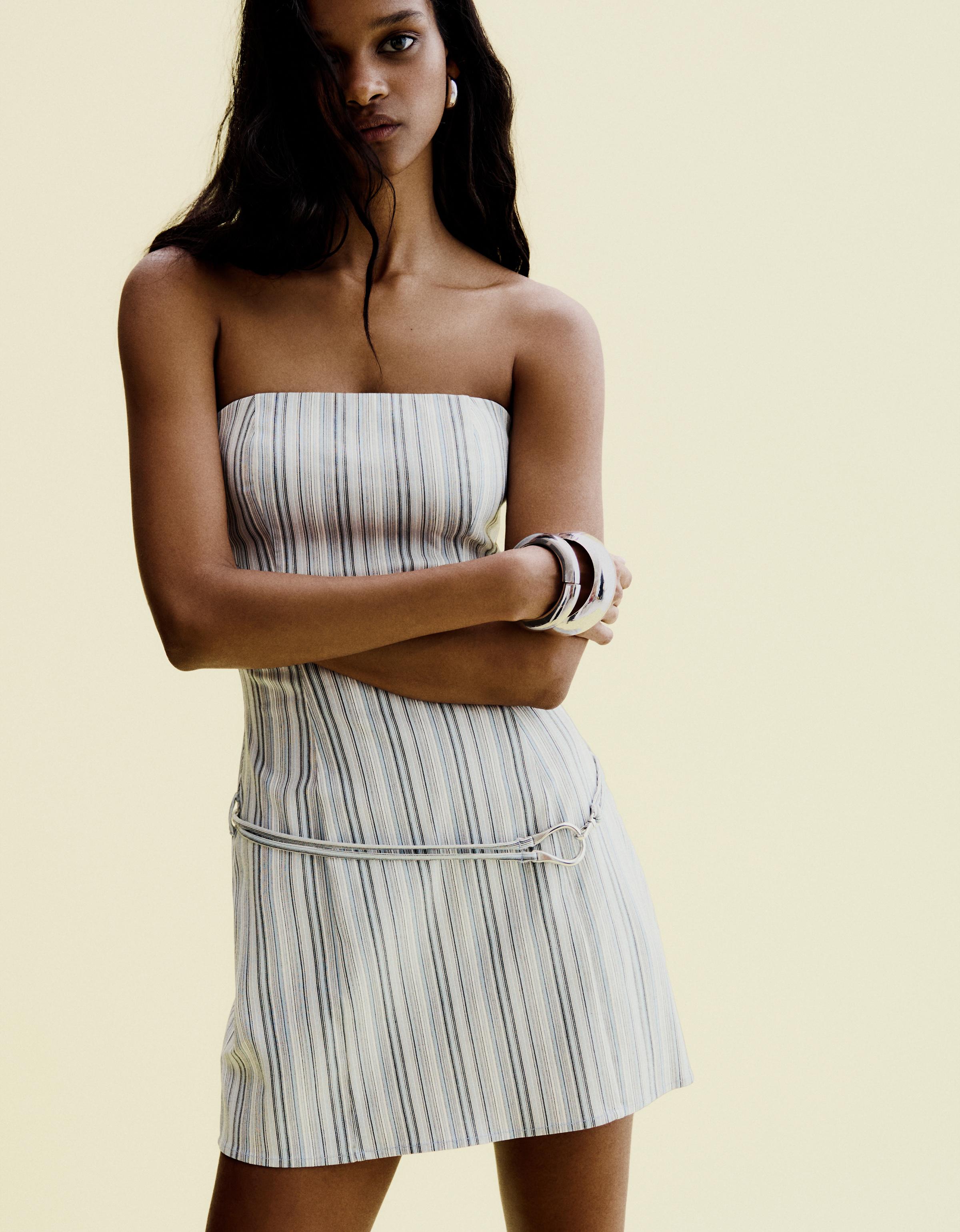 Bandeau mini elbise - Görsel 26