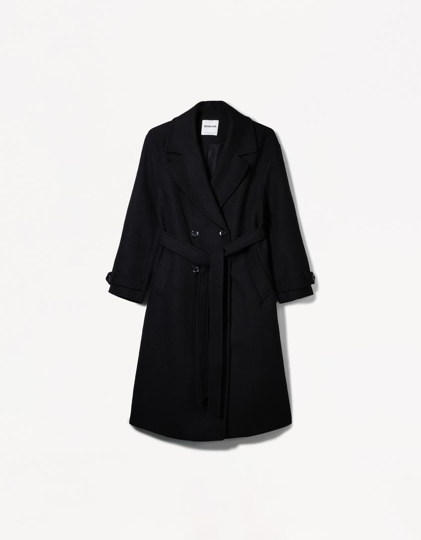 Trench coat-Black-3