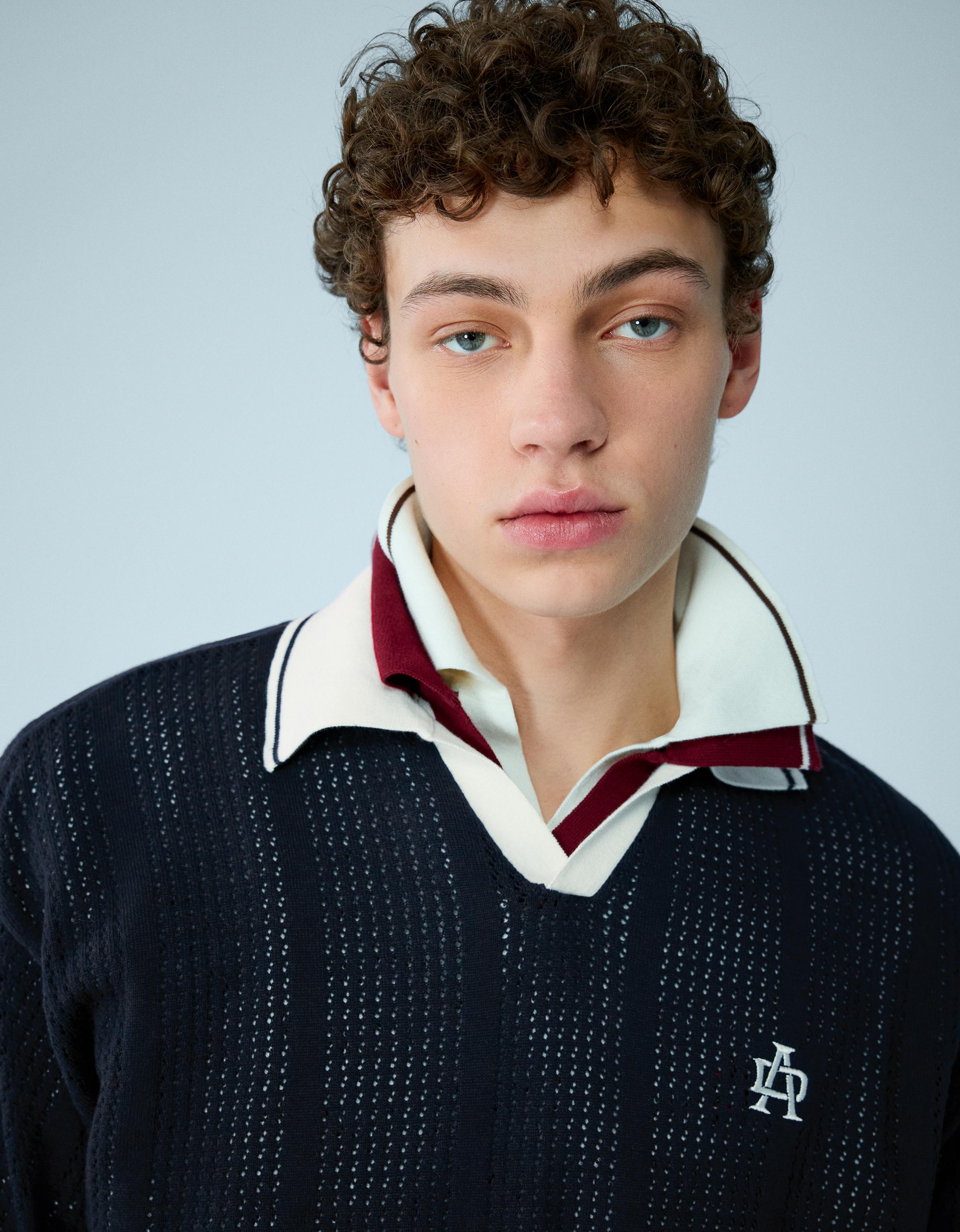 Kısa kollu baskılı polo - Görsel 75