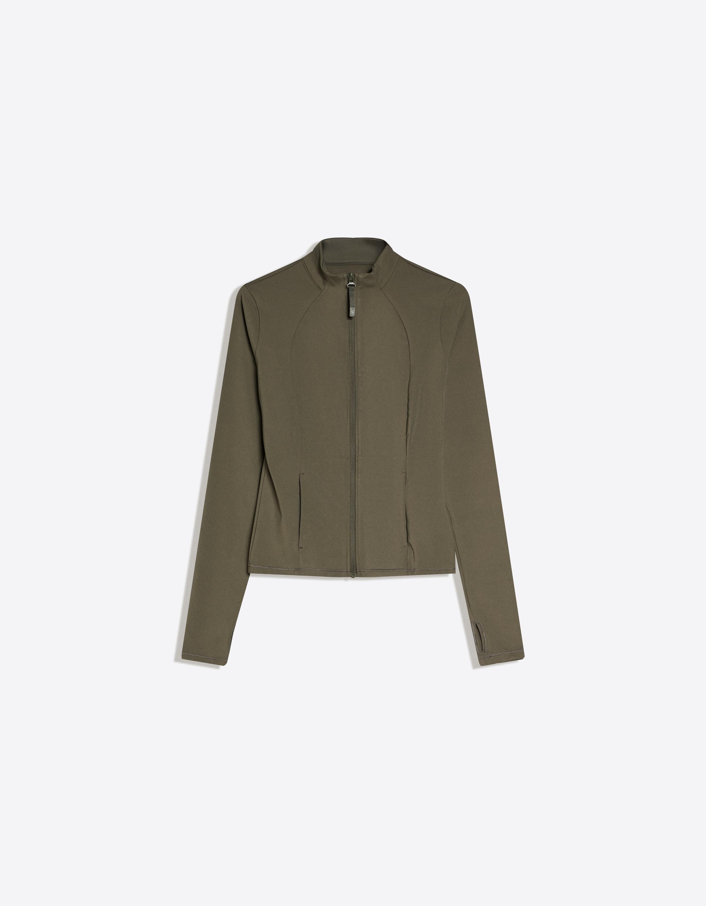 Hızlı kuruyan ve nefes alabilen fermuarlı sweatshirt - Görsel 138